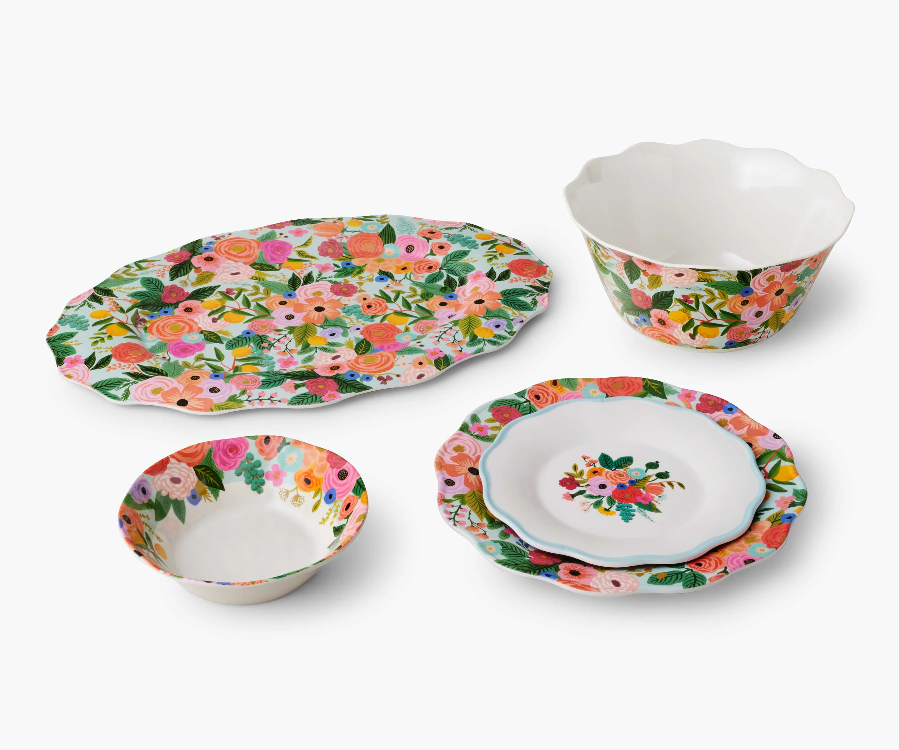 Melamine Serving Bowl - Garden Party - Image 3