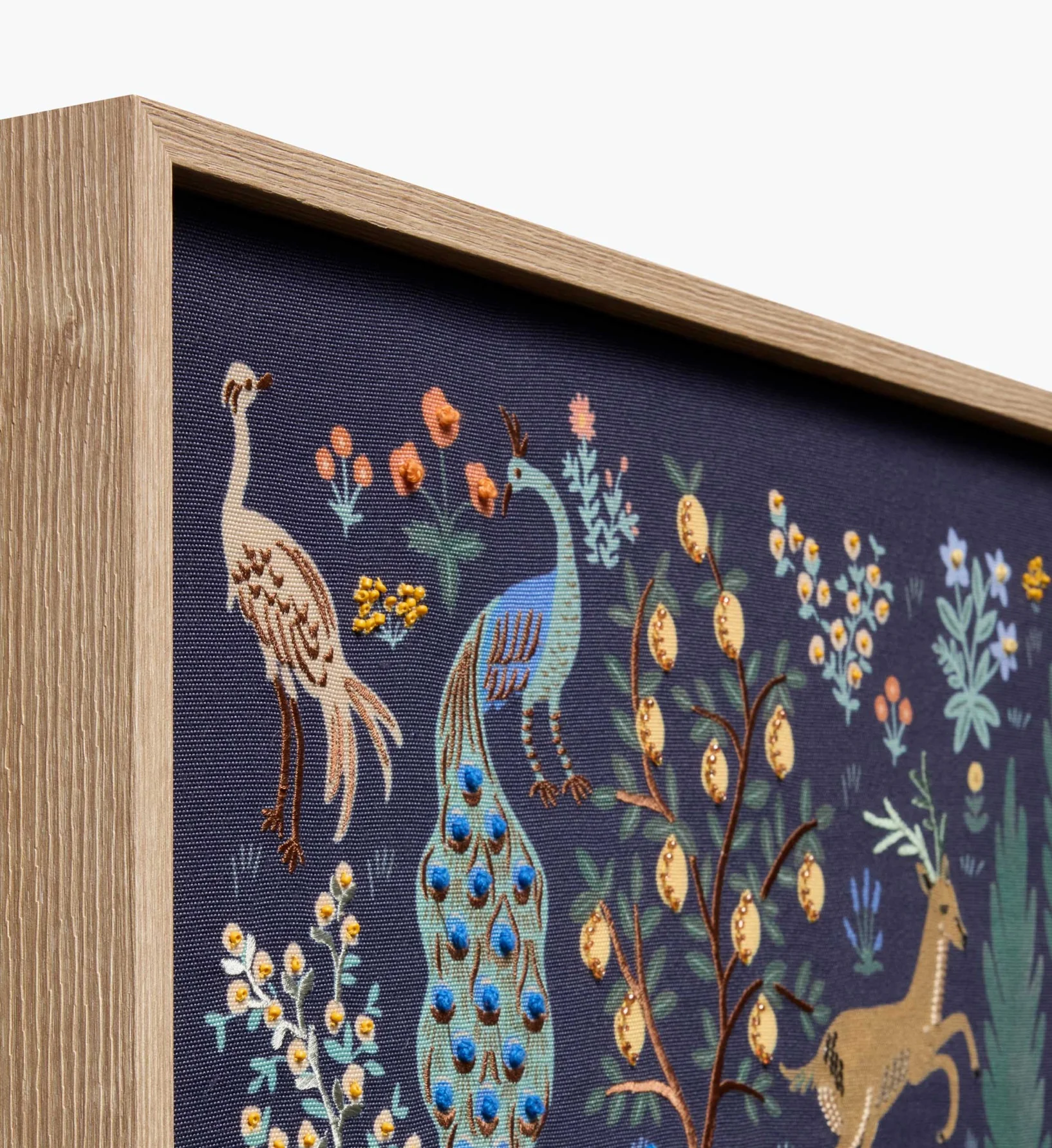 Framed Wall Art - Menagerie Navy - Image 3