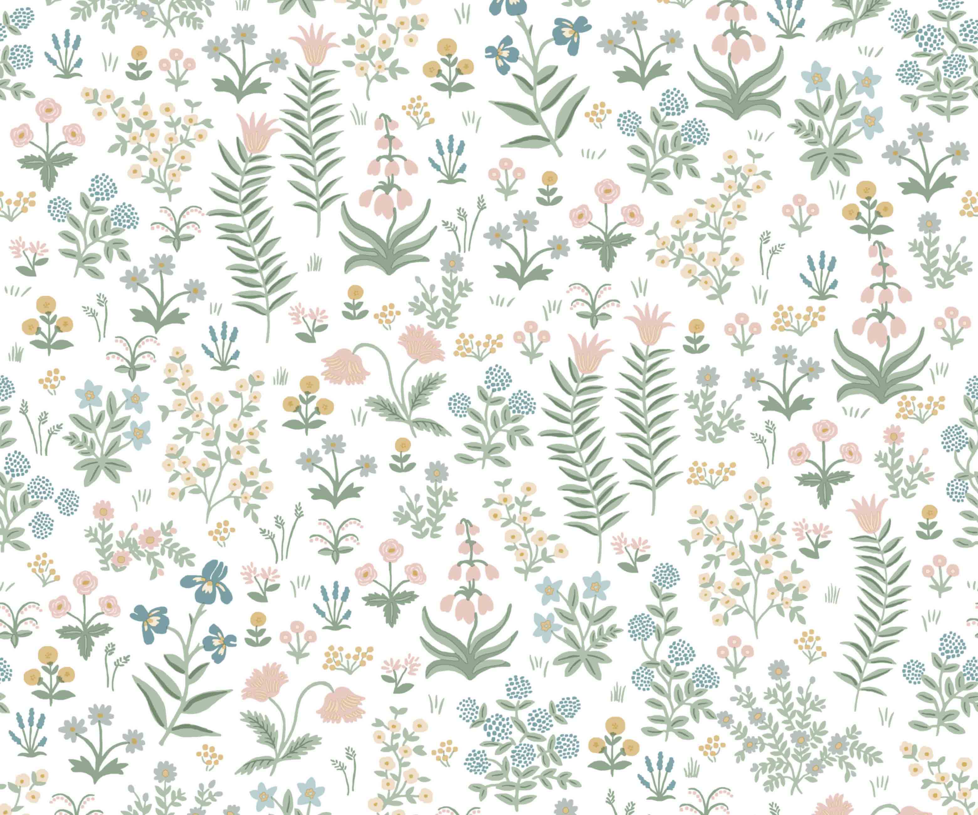 Menagerie Garden Peel & Stick Wallpaper - Blush Multi - Image 3
