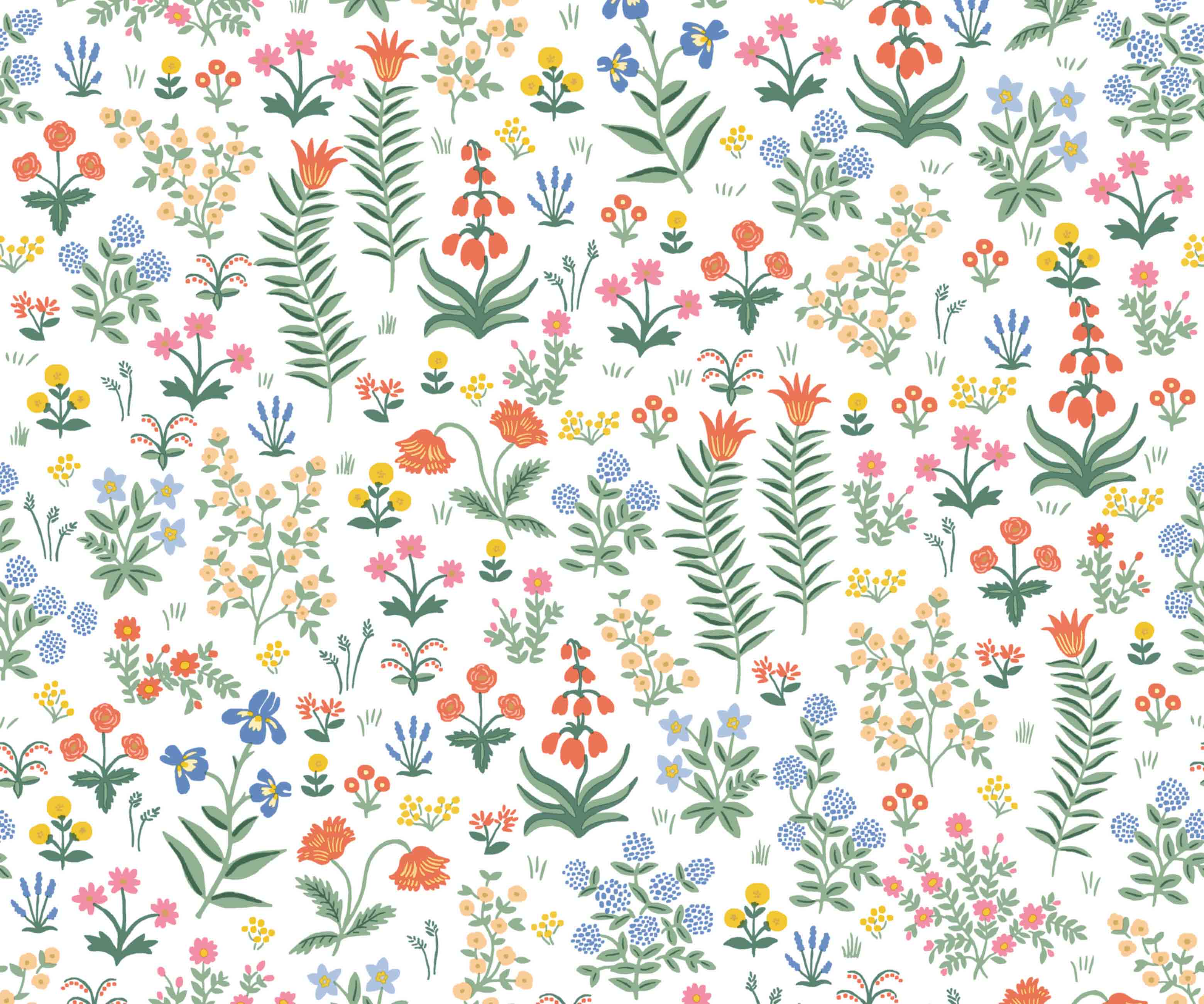 Menagerie Garden Peel & Stick Wallpaper - Rose Multi - Image 3