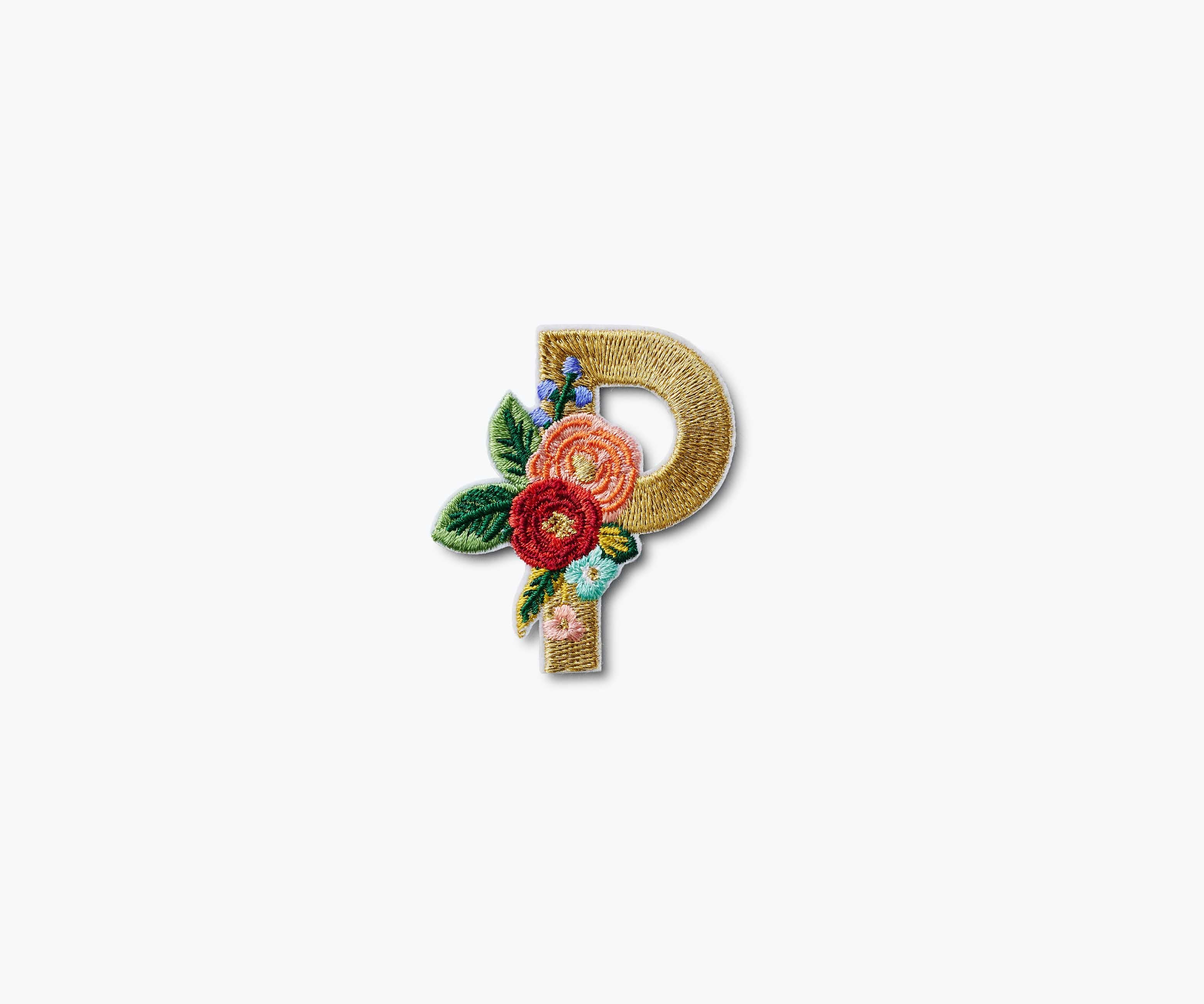 Monogram Embroidered Sticker Patch - Image 17