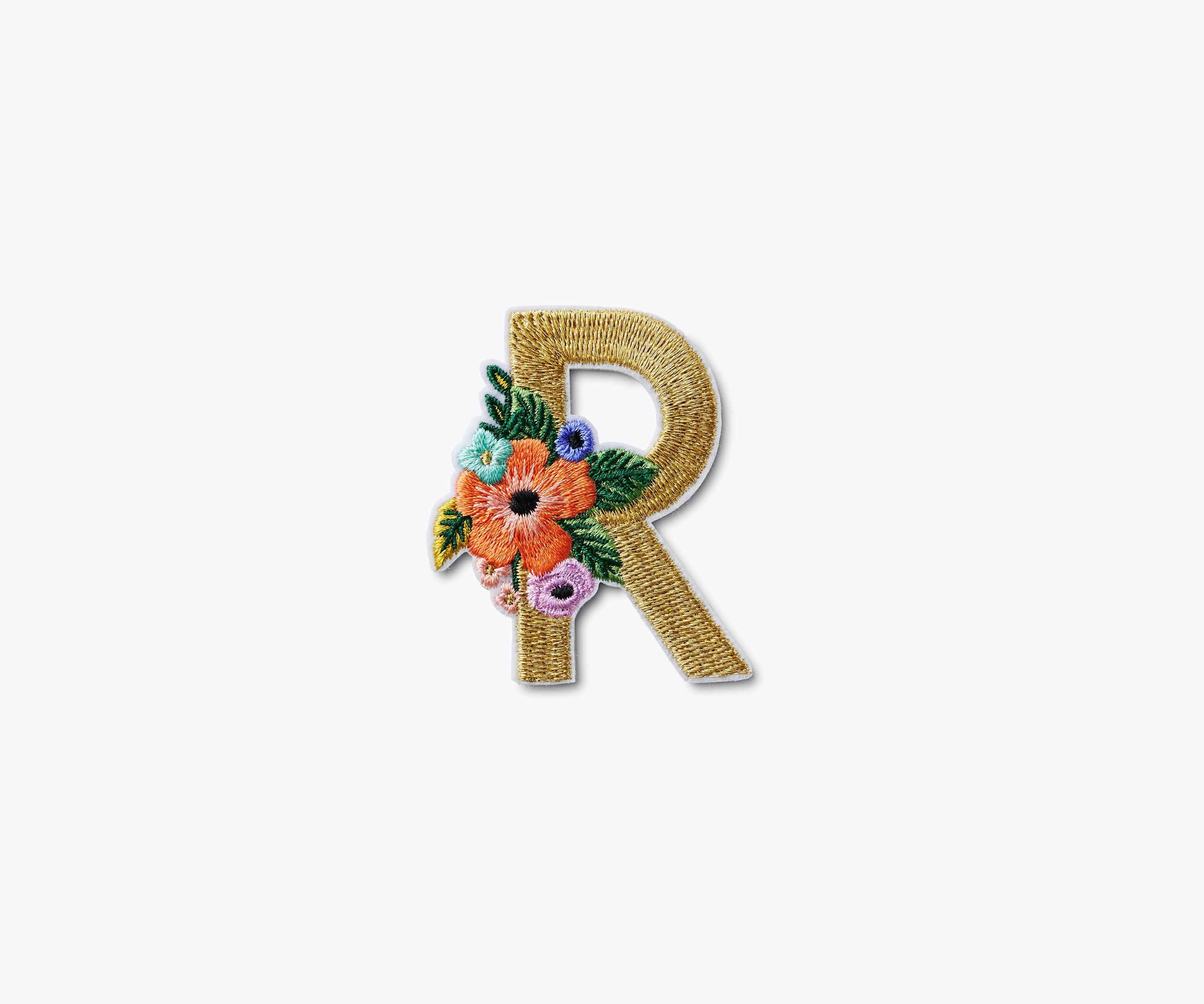 Monogram Embroidered Sticker Patch - Image 19