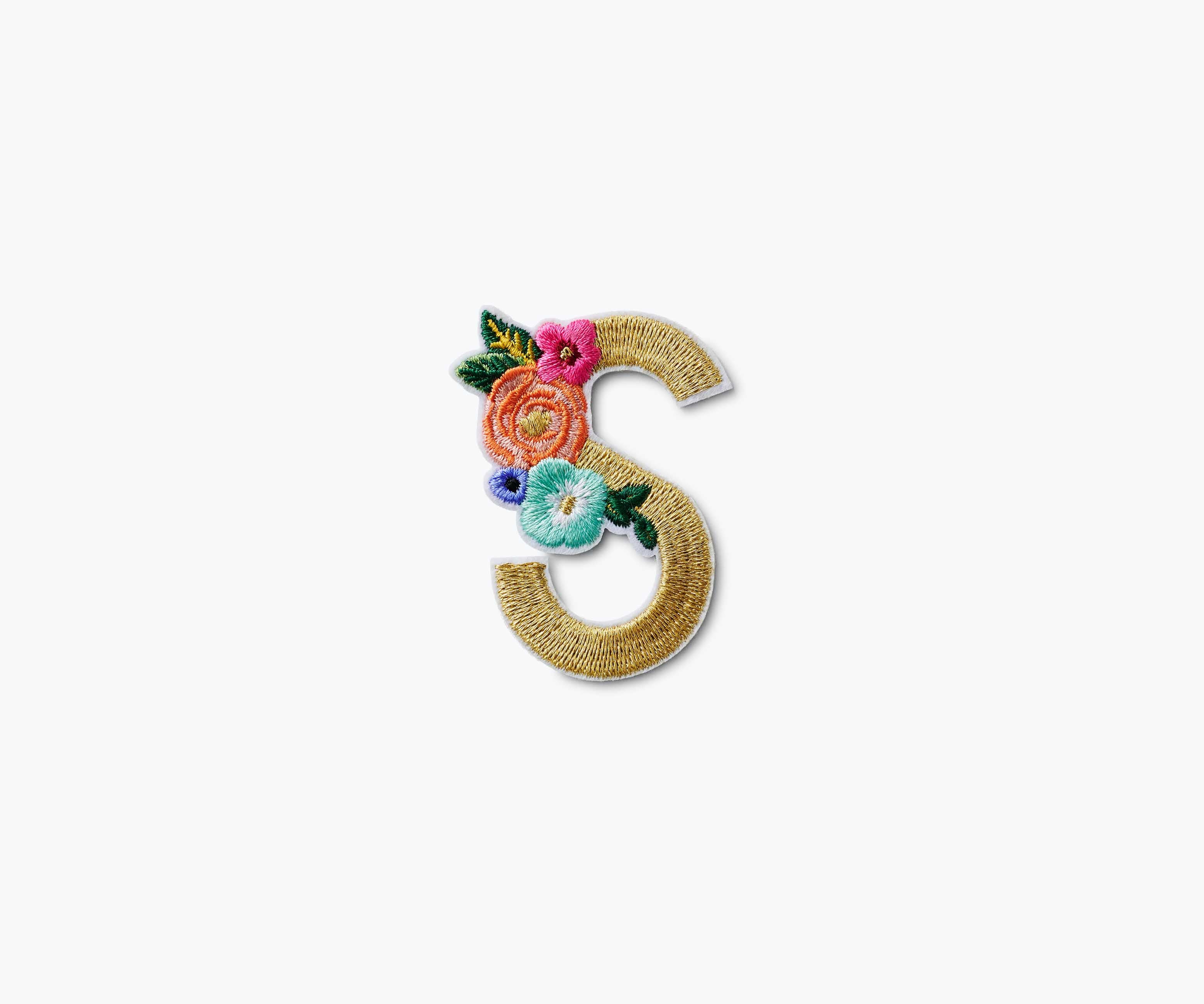 Monogram Embroidered Sticker Patch - Image 20