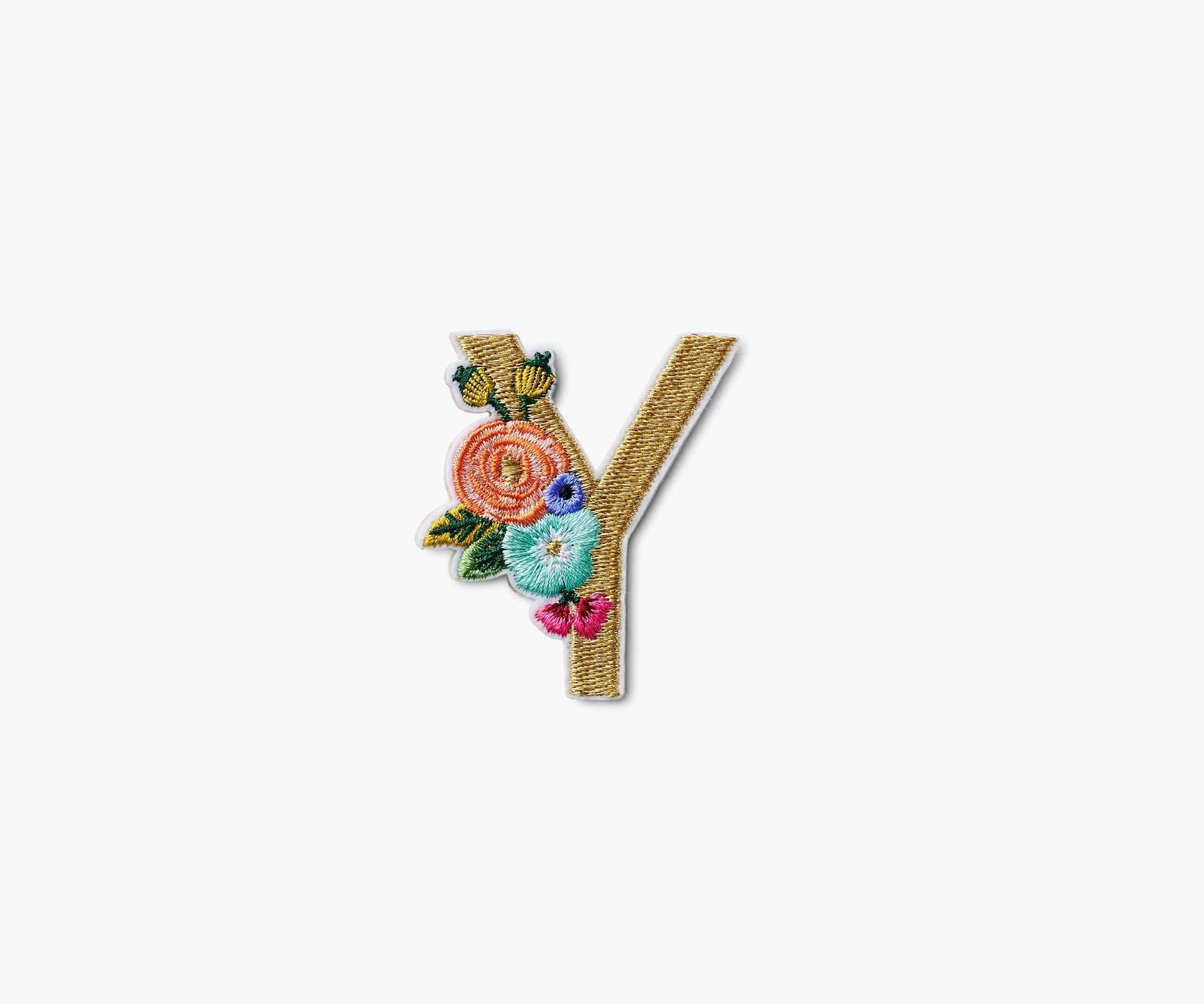 Monogram Embroidered Sticker Patch - Image 26