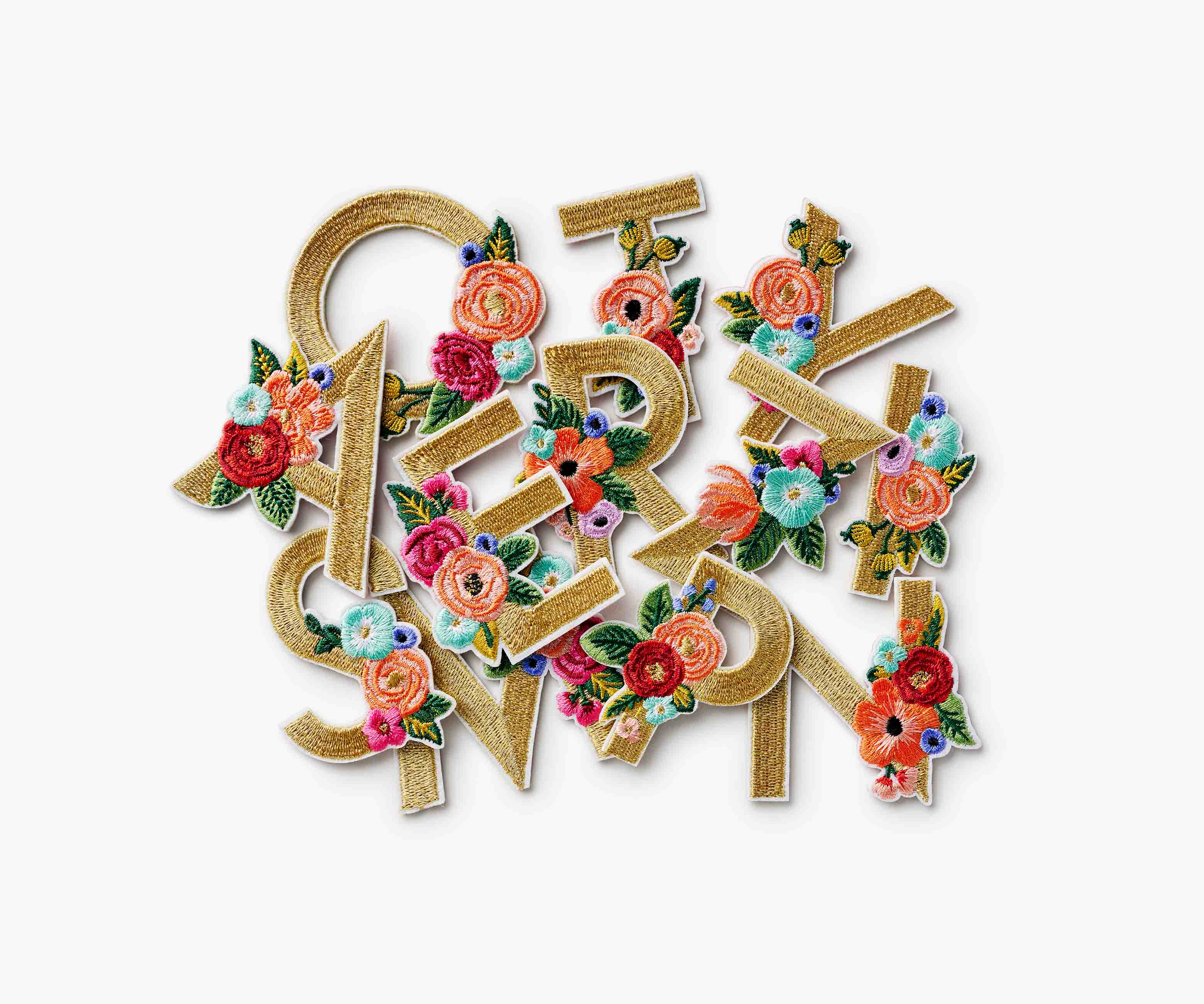Monogram Embroidered Sticker Patch - Image 4