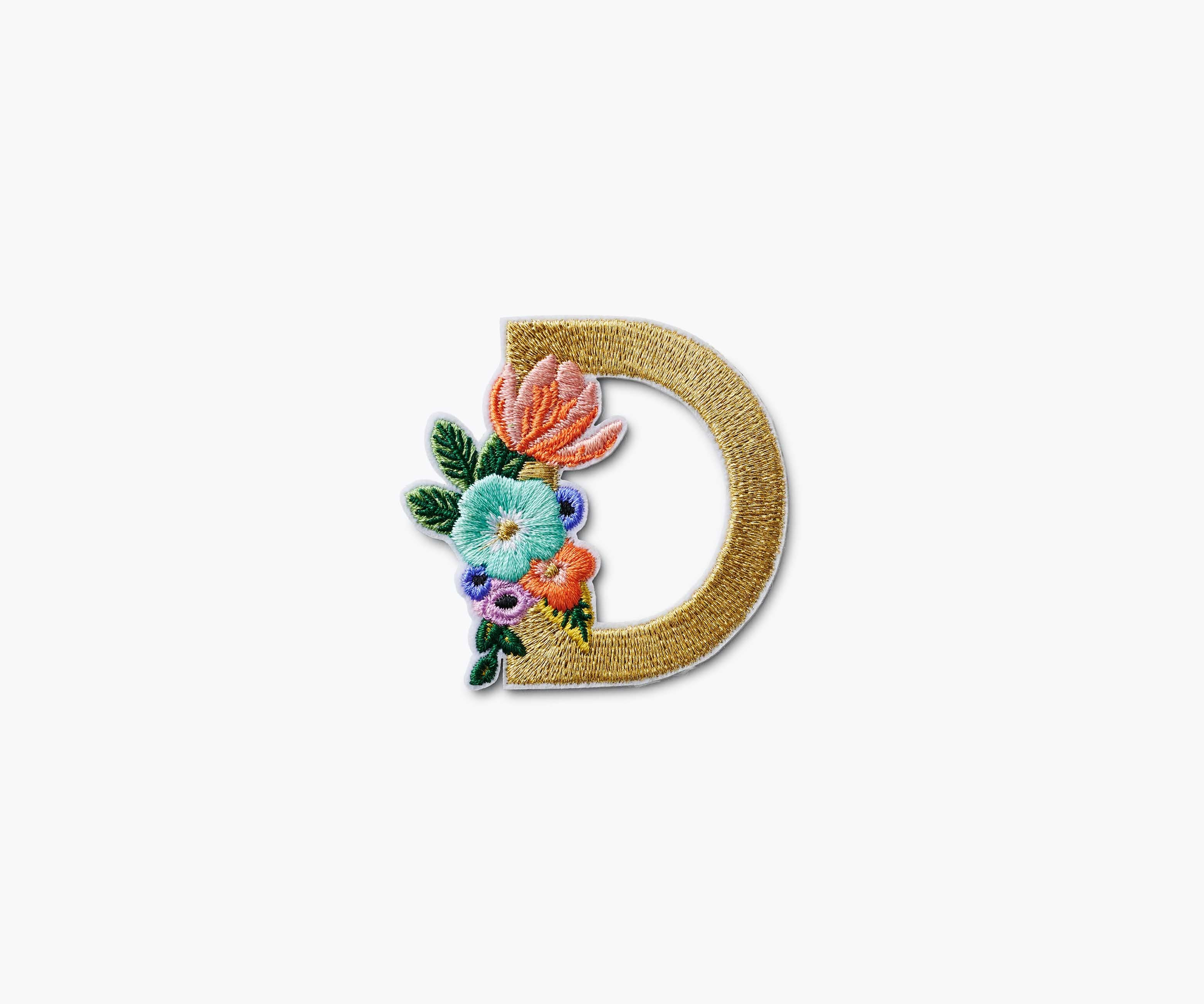 Monogram Embroidered Sticker Patch - Image 5