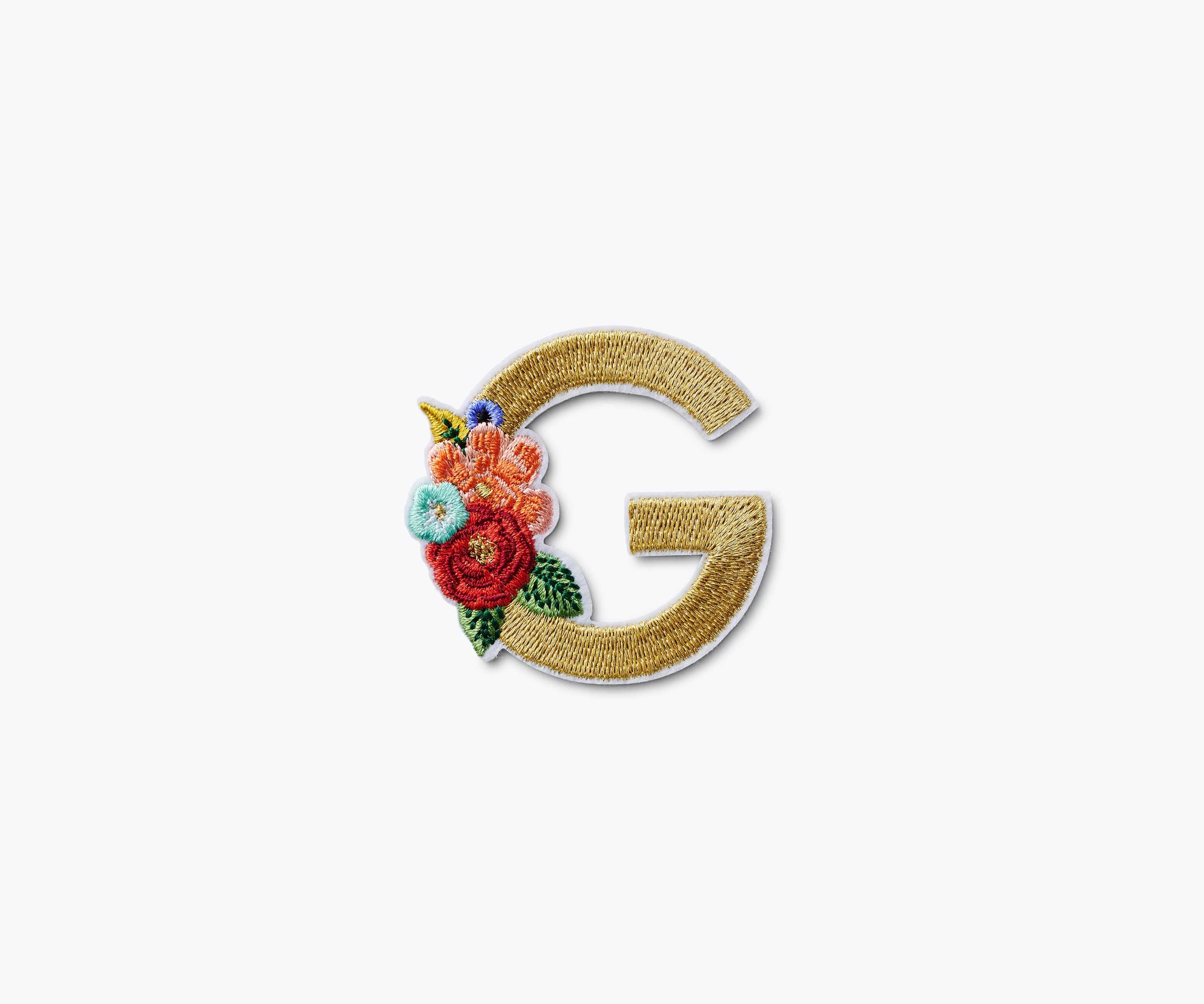 Monogram Embroidered Sticker Patch - Image 8