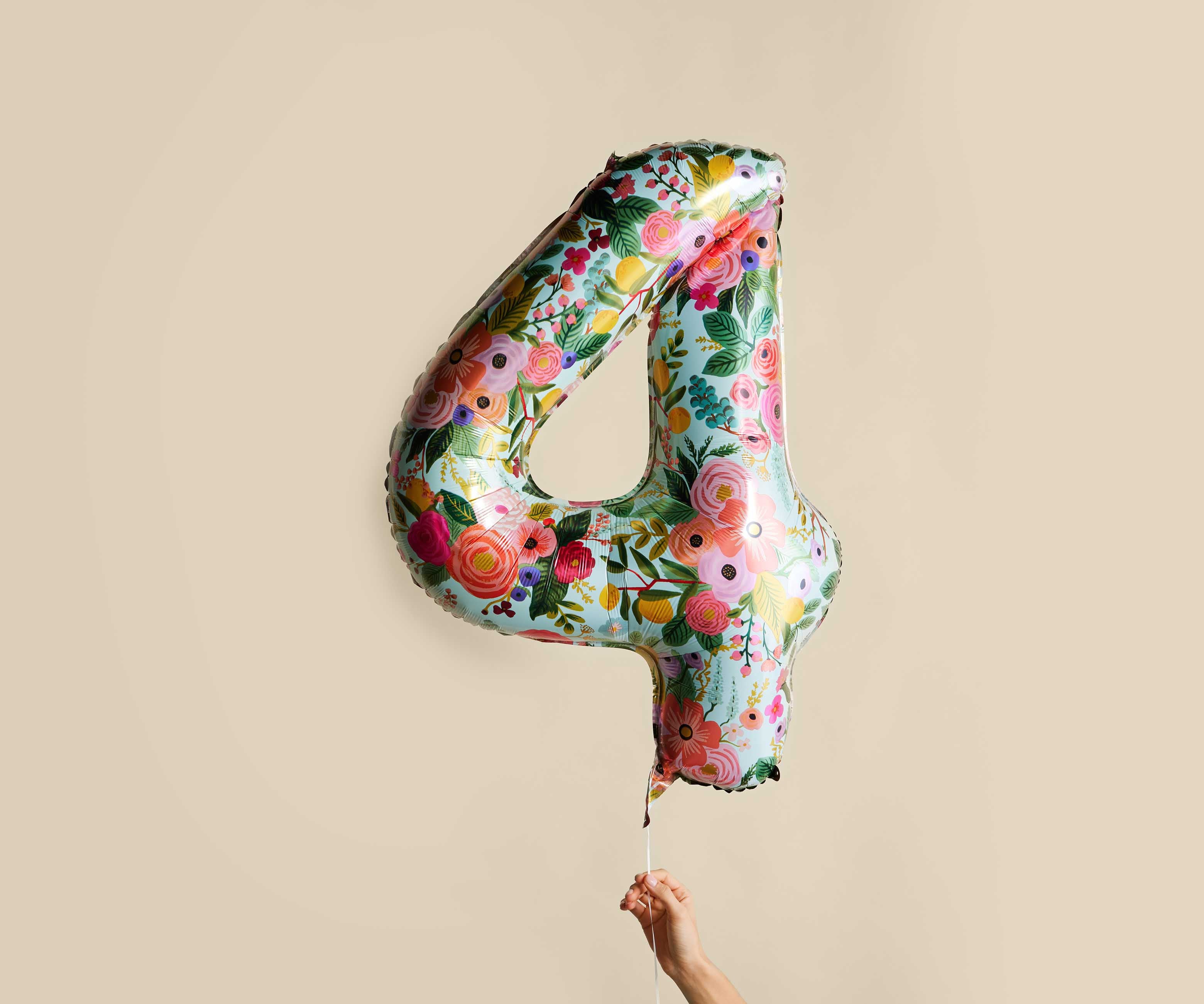 Numbered Foil Balloon - Garden Party - Image 14