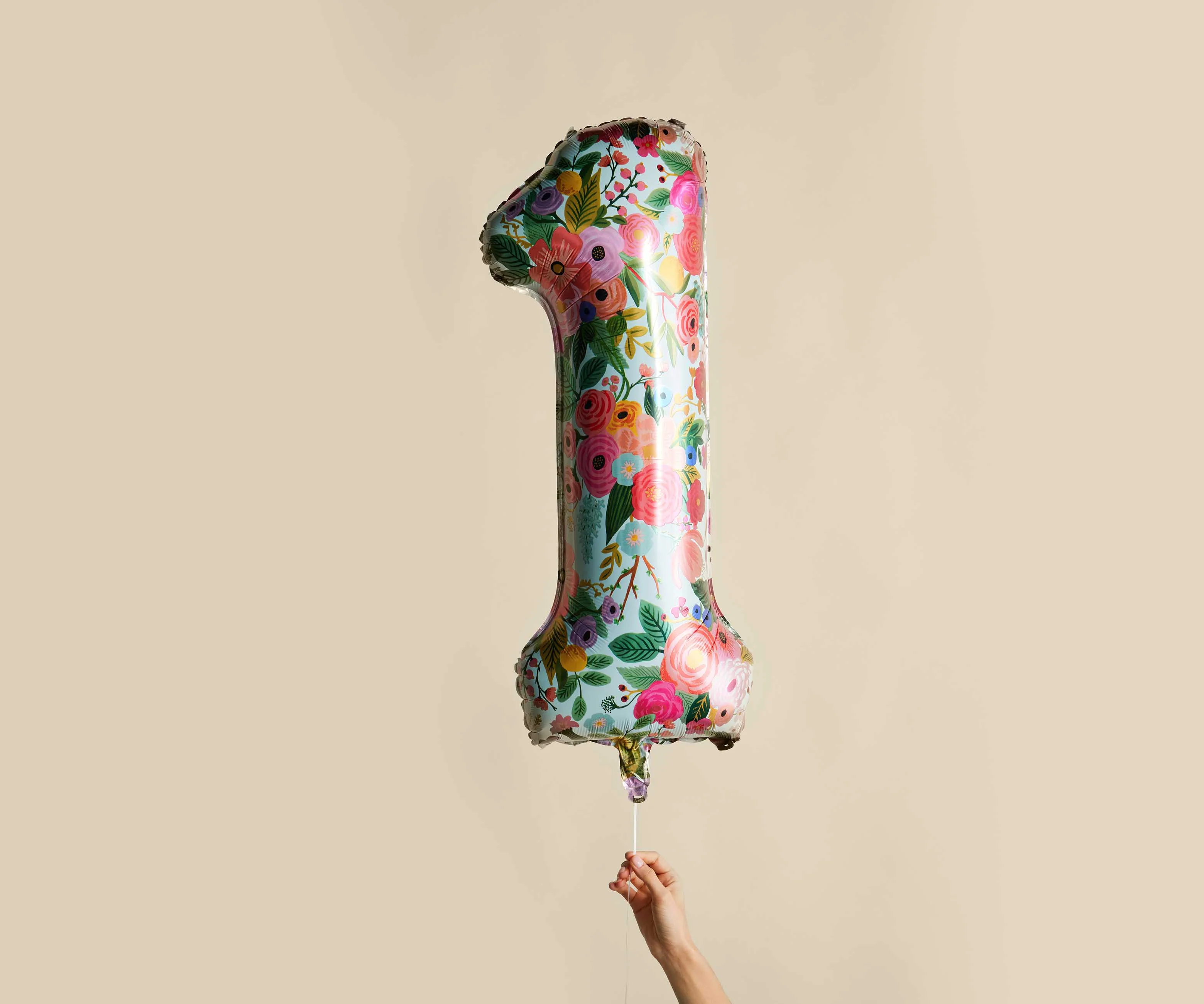 Numbered Foil Balloon - Garden Party - Image 5