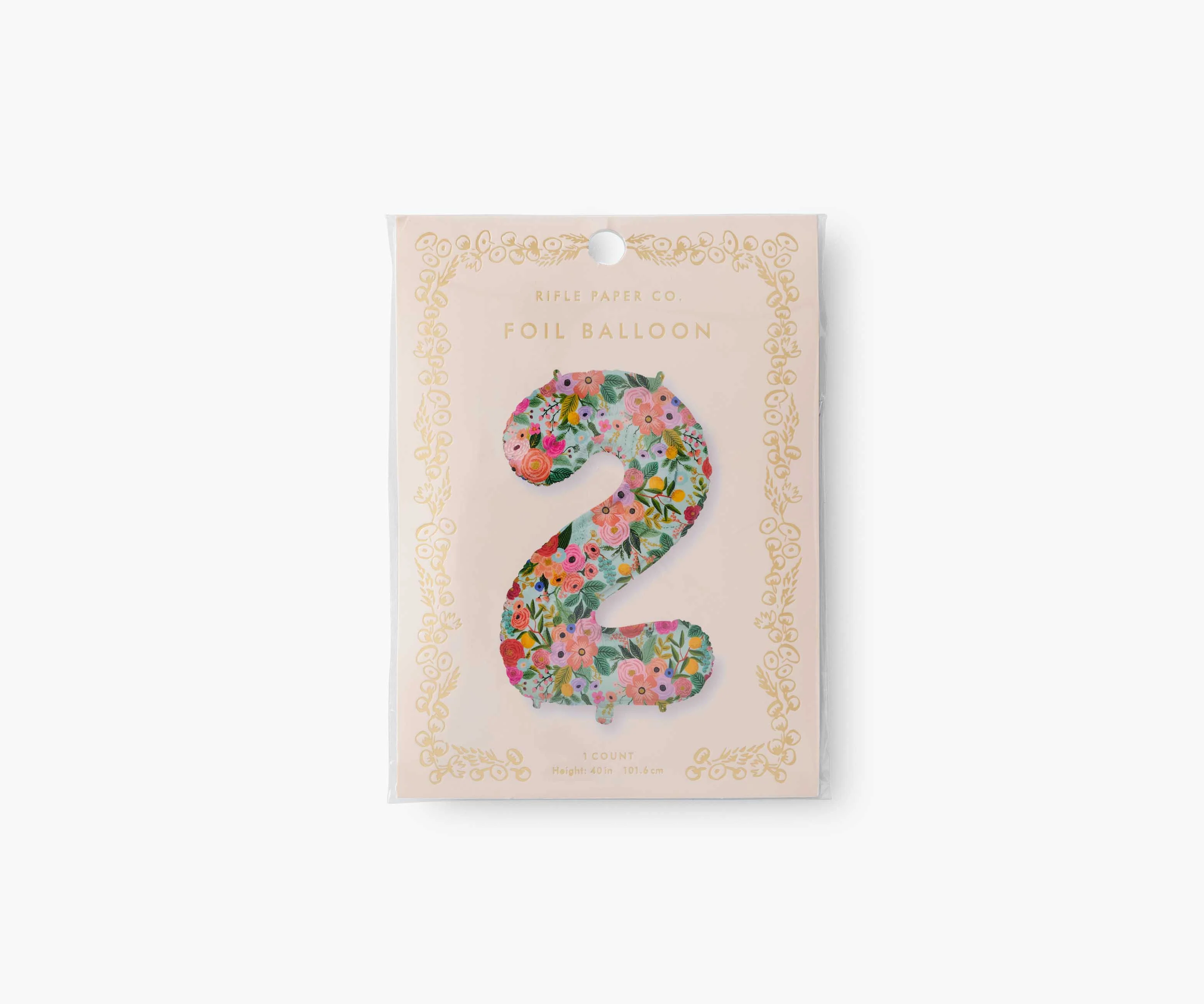 Numbered Foil Balloon - Garden Party - Image 7