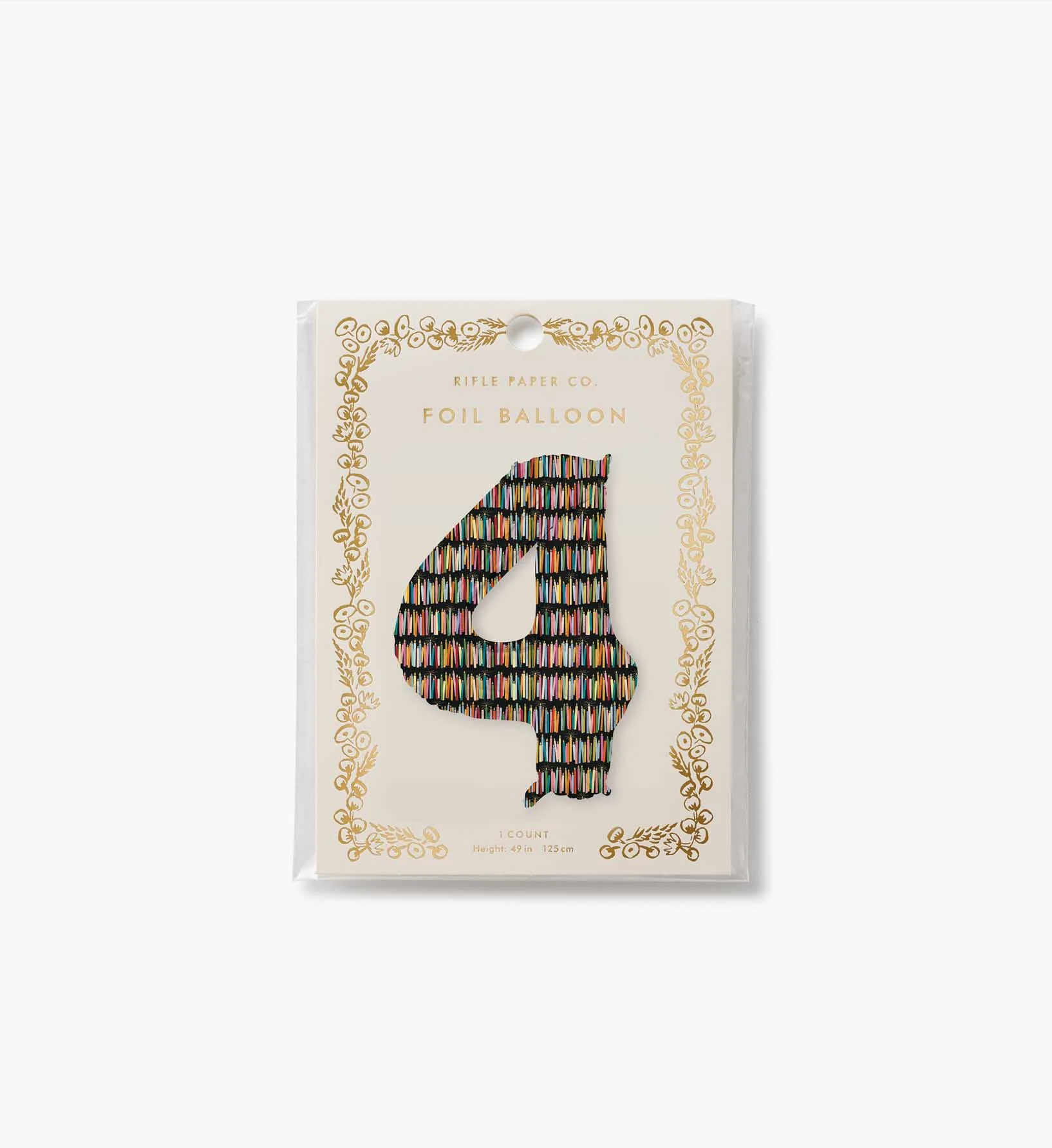 Numbered Foil Balloon - Candles - Image 10