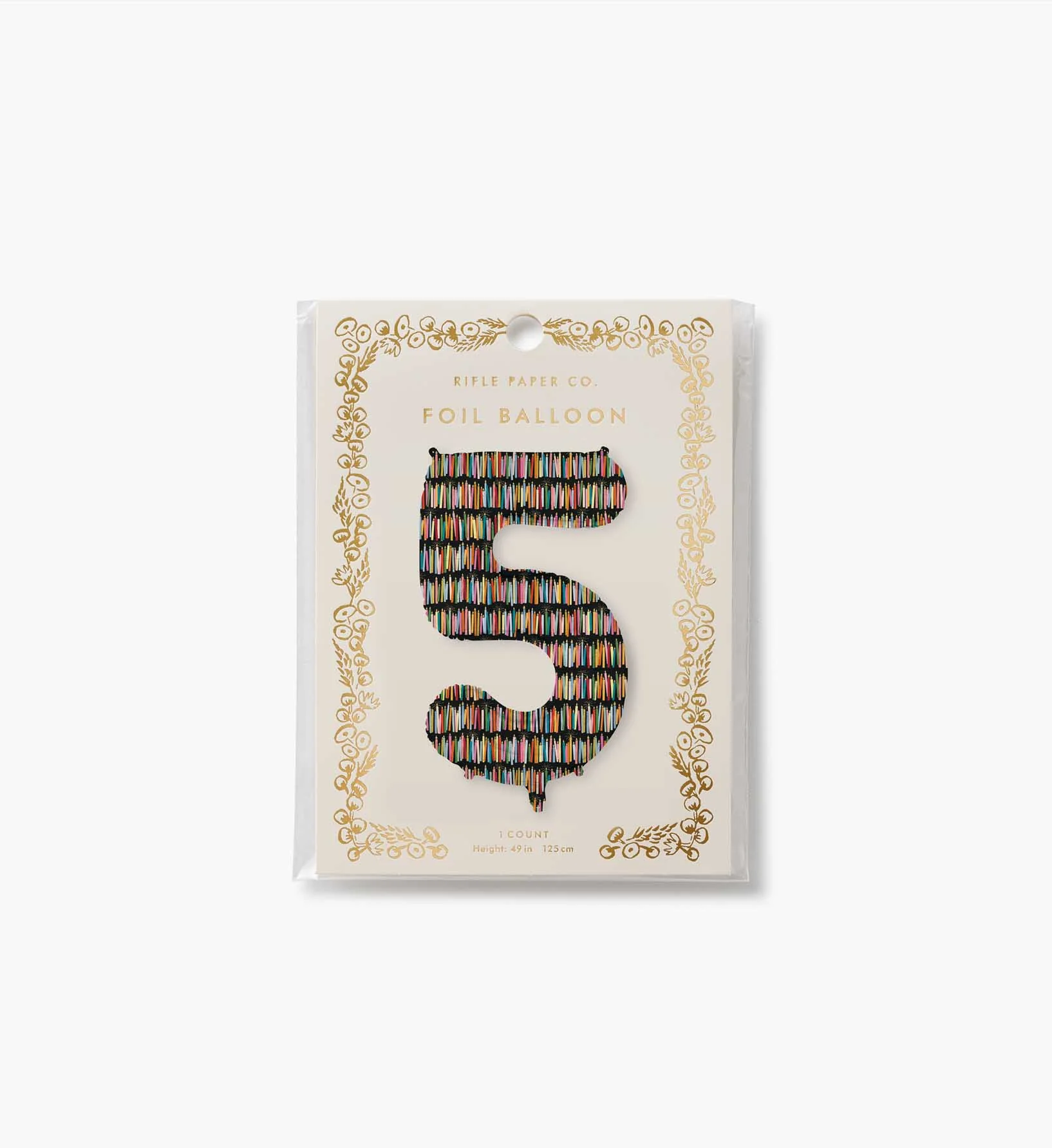 Numbered Foil Balloon - Candles - Image 12