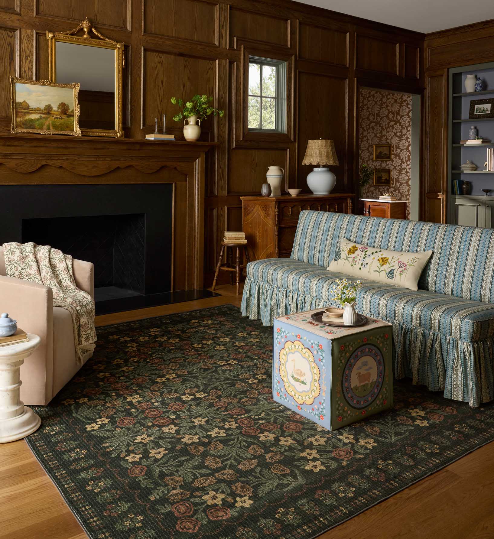 Orchard Charlotte Washable Rug - Forest - Image 2