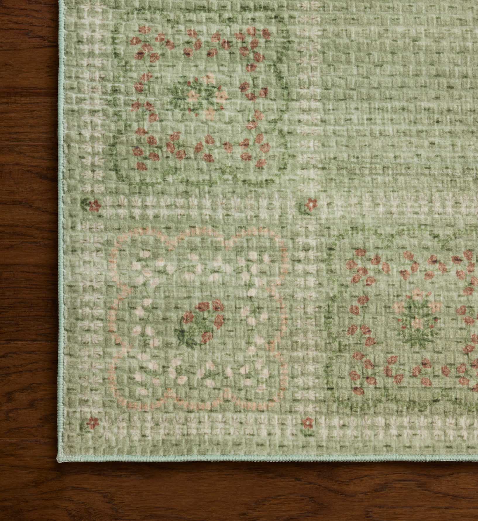 Orchard Lottie Washable Rug - Green - Image 3