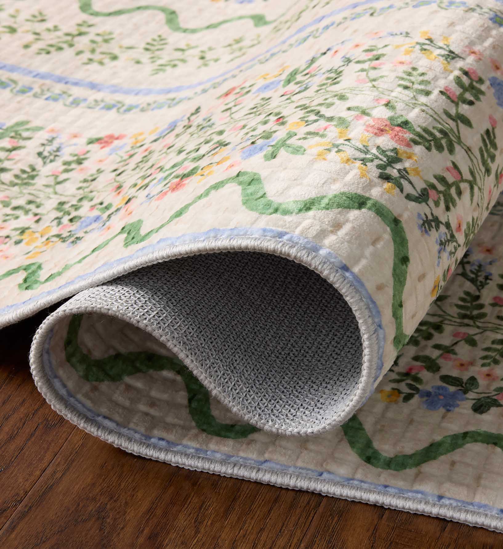 Orchard Wildwood Vines Washable Rug - Ivory - Image 4