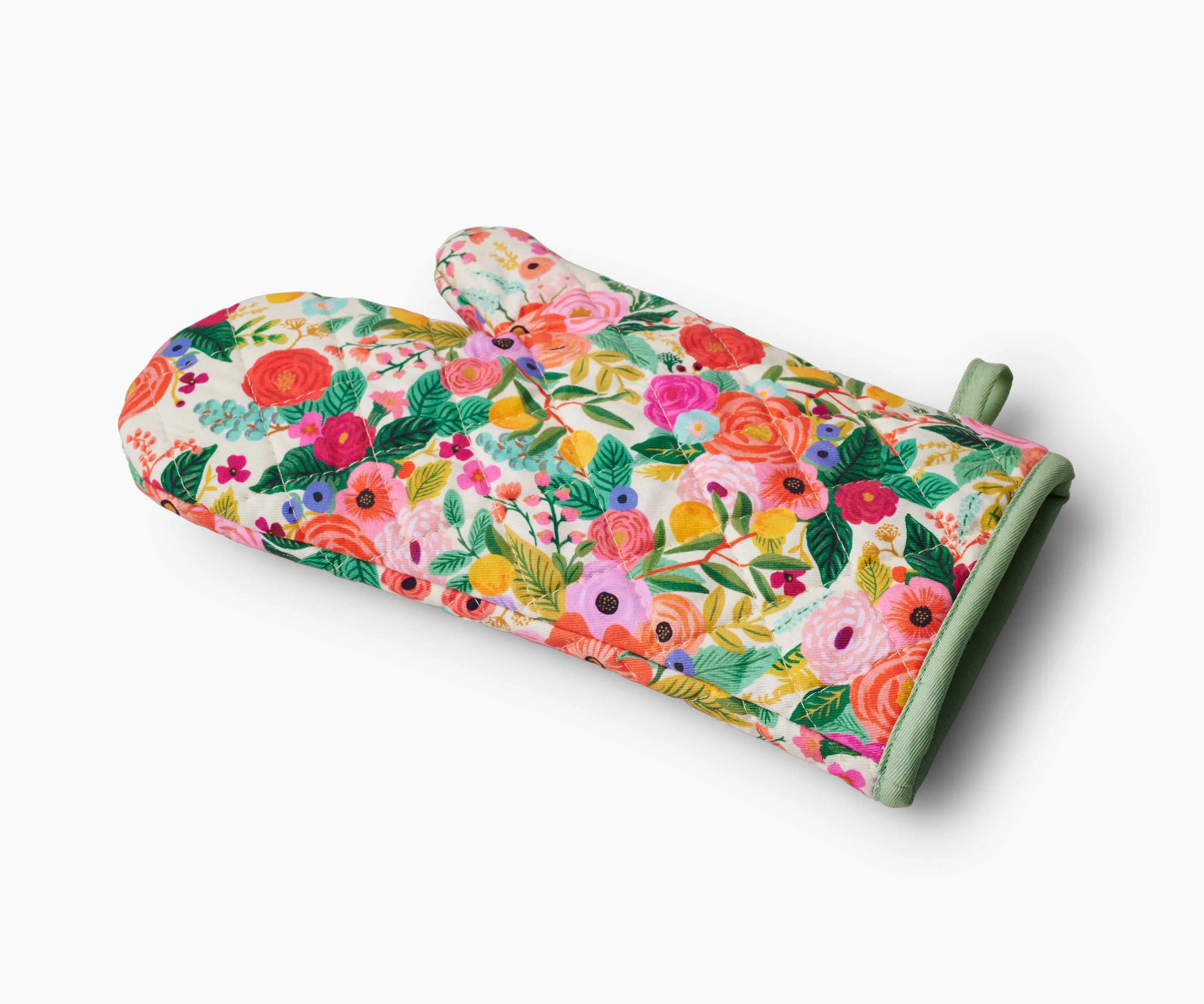 Oven Mitt and Pot Holder Set - Garden Party - Image 2