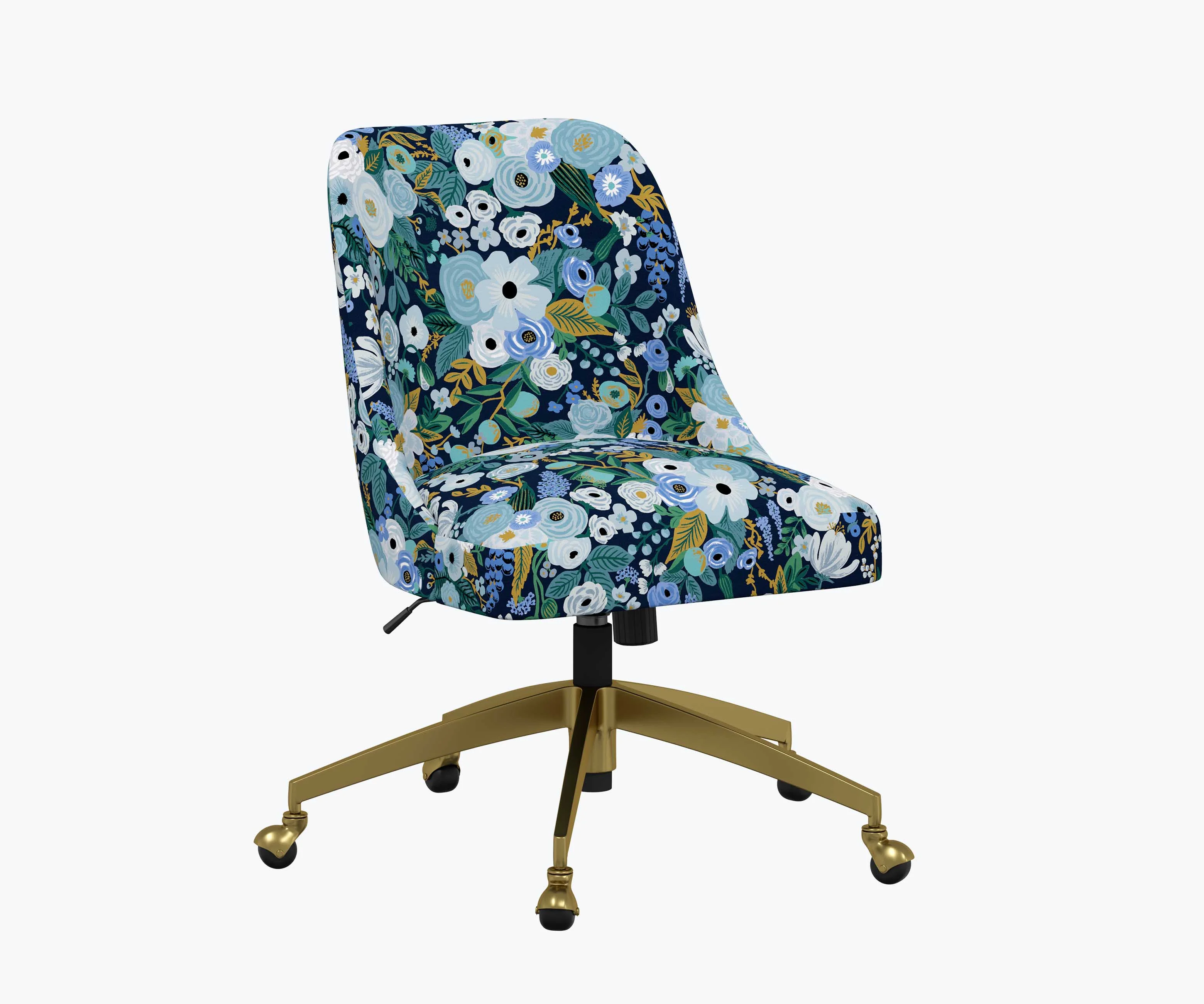 Oxford Desk Chair - Garden Party Blue - Image 8