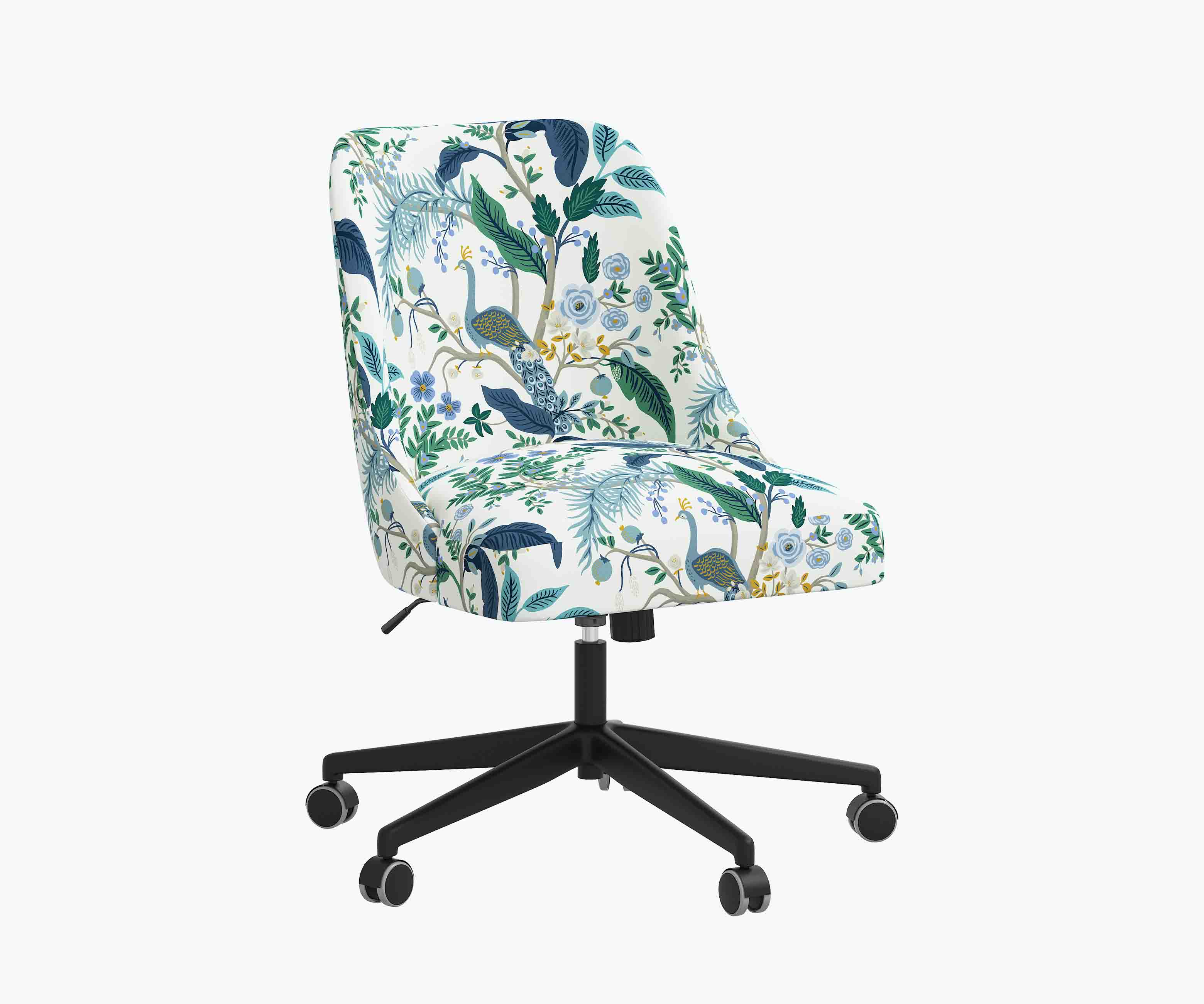 Oxford Desk Chair - Peacock - Image 6