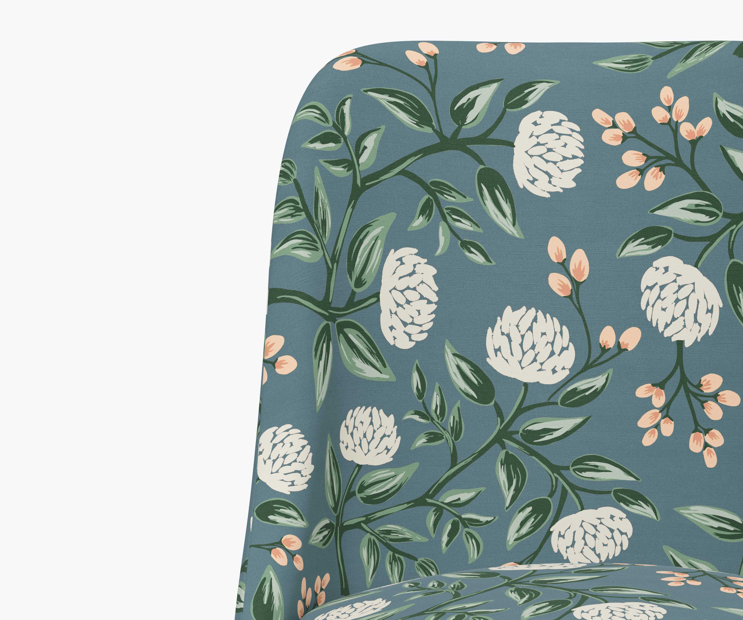 Oxford Desk Chair - Peonies - Image 2