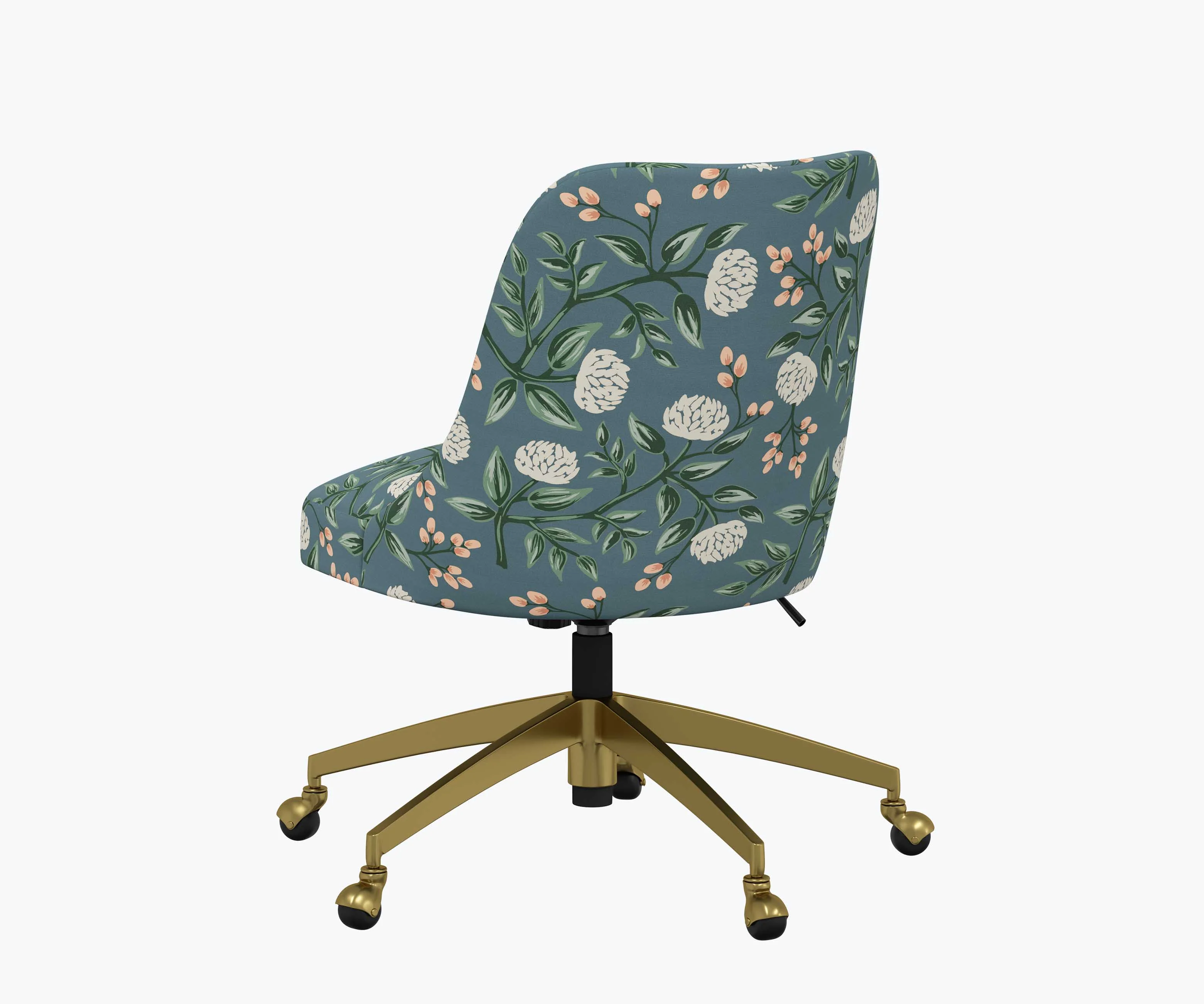 Oxford Desk Chair - Peonies - Image 5