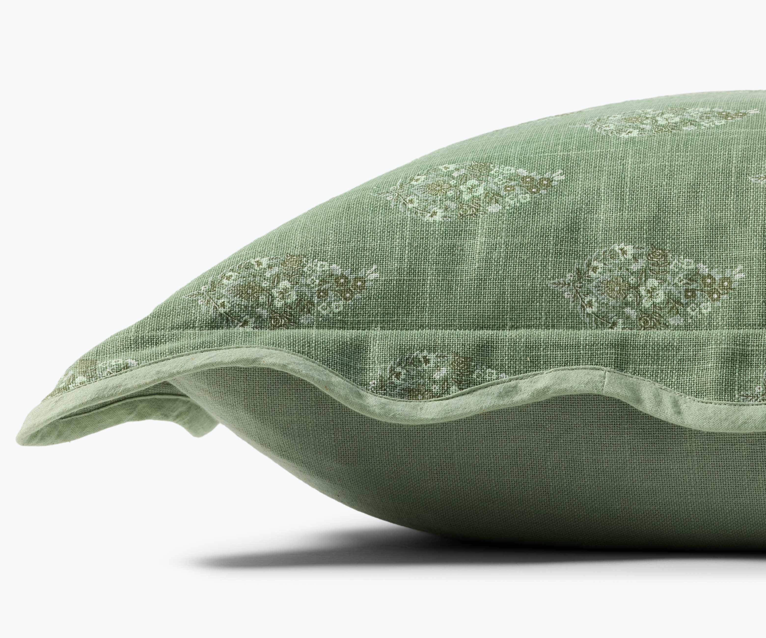 Paisley Pillow - Green - Image 2