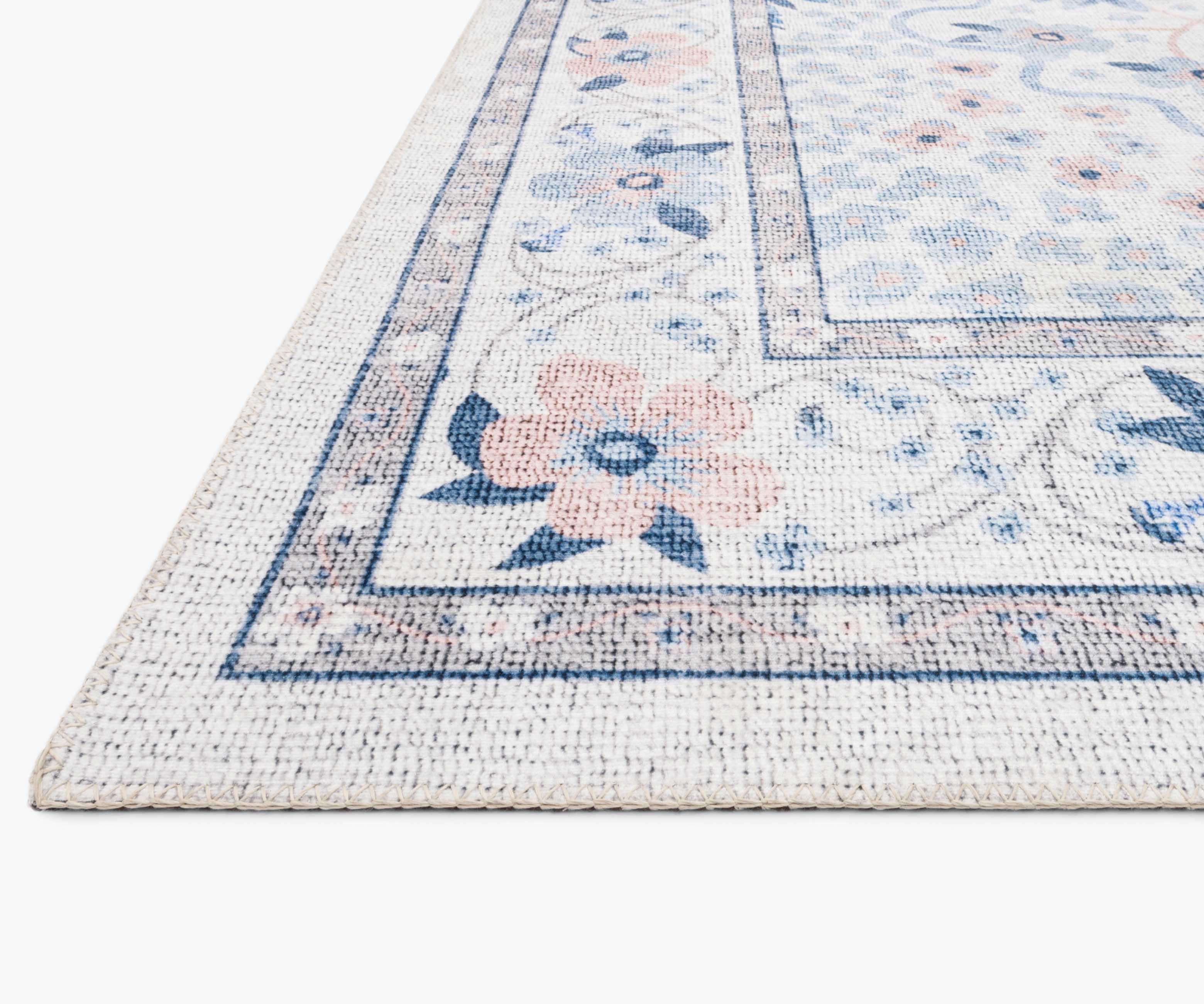 Palais Meadow Printed Rug - Snow - Image 3