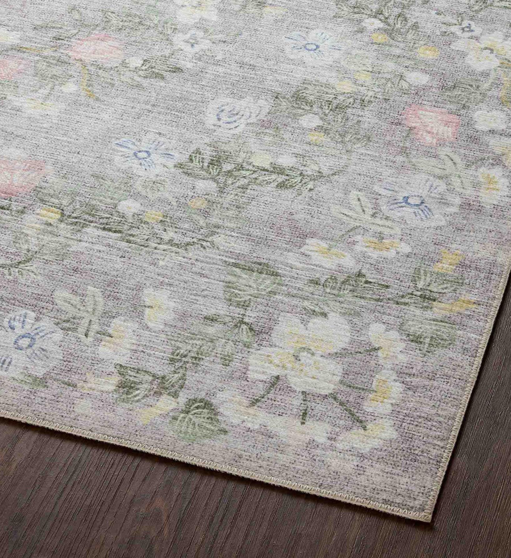 Palais Windsor Printed Rug - Grey - Image 5
