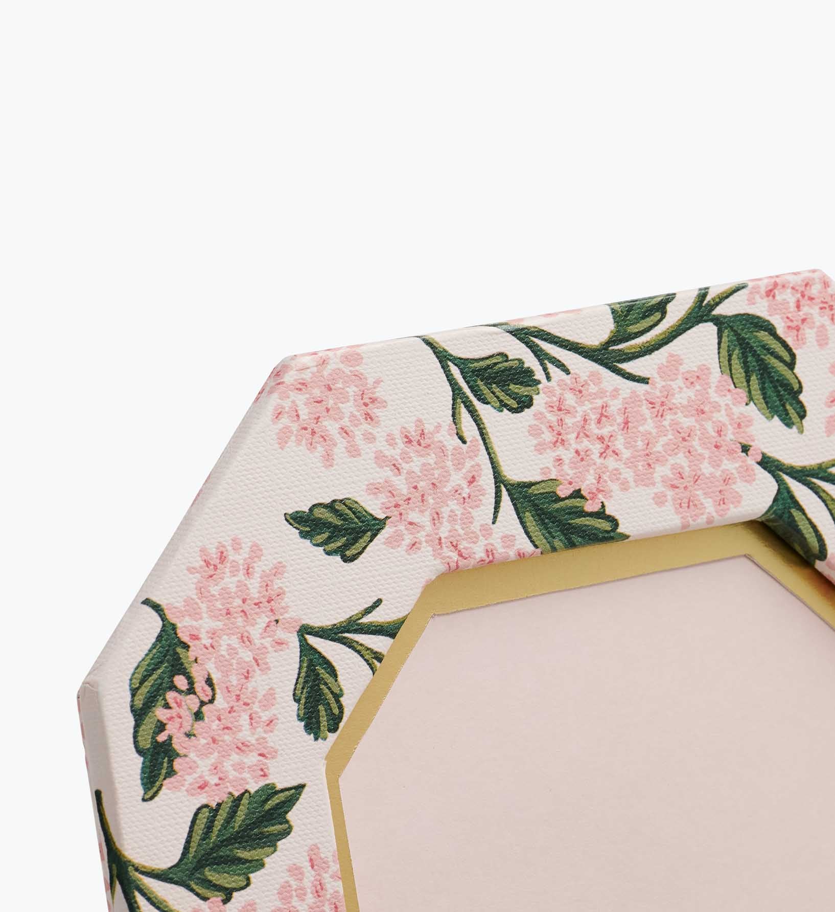 Paper Wrapped Picture Frame - Pink Hydrangea - Image 3