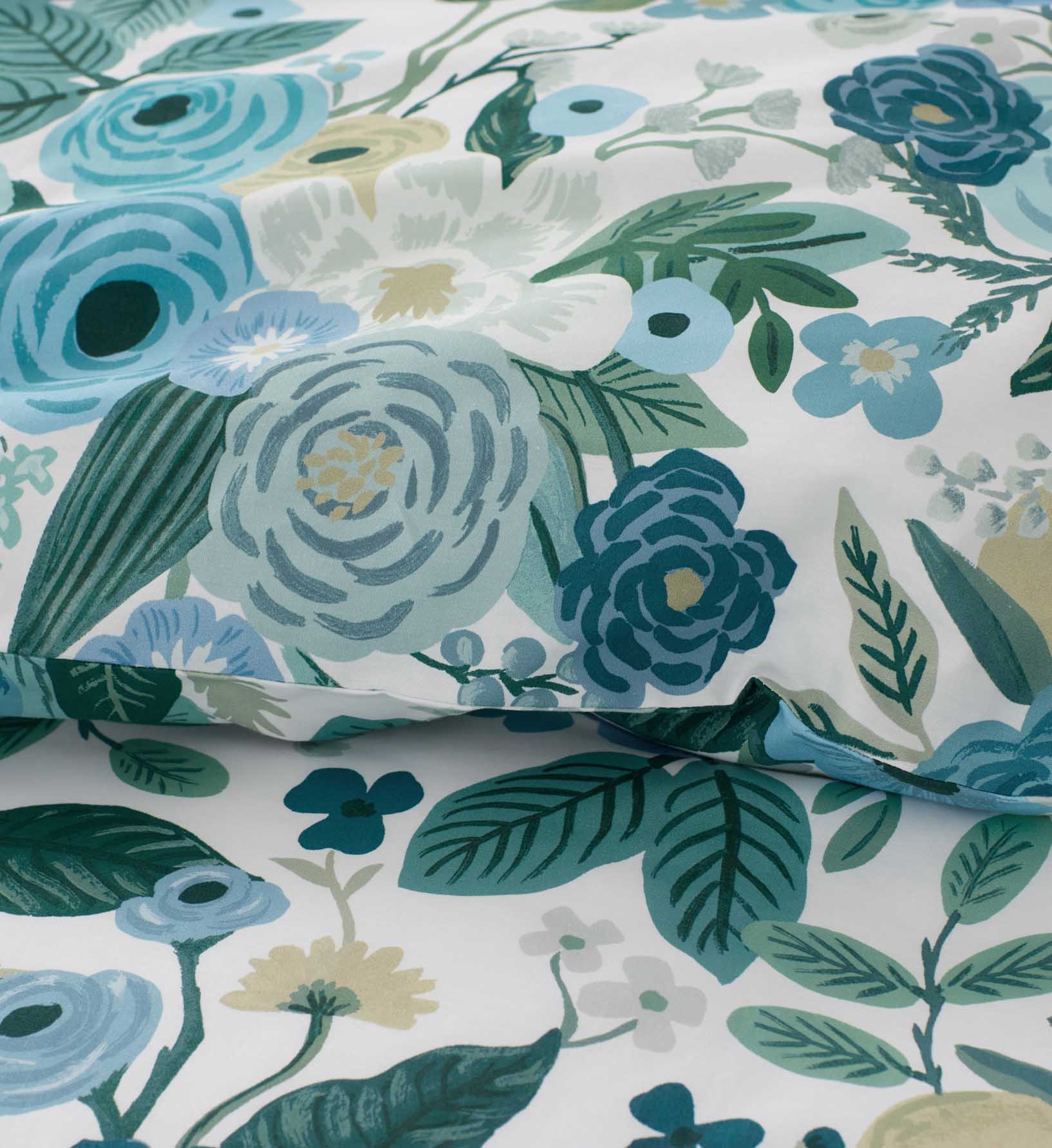 Percale Comforter - Garden Party Blue - Image 5