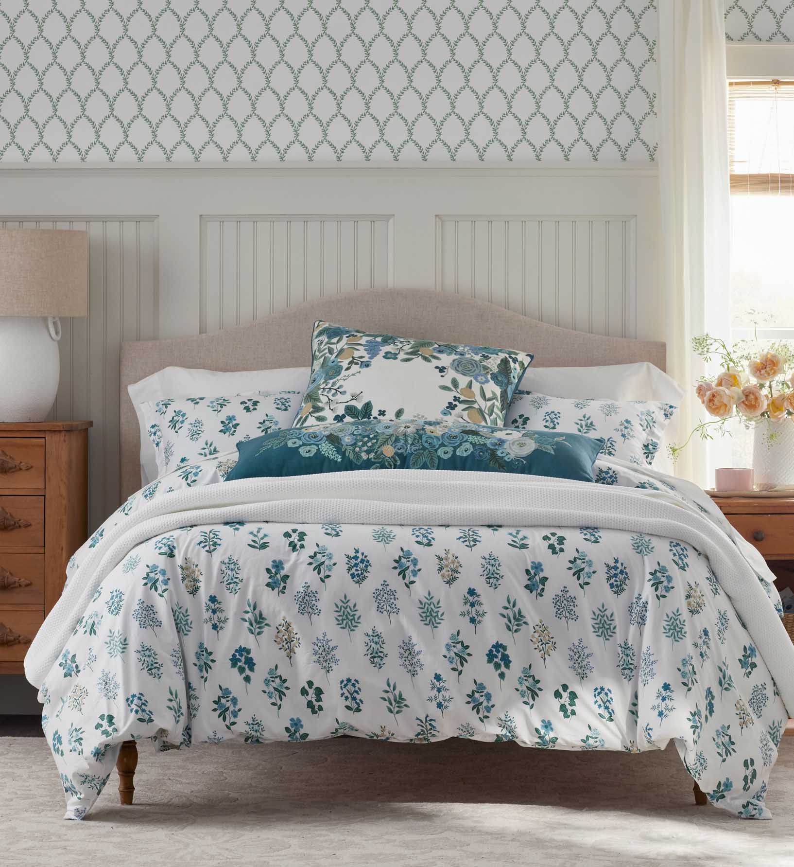 Percale Duvet Cover - Hawthorne Blue - Image 2