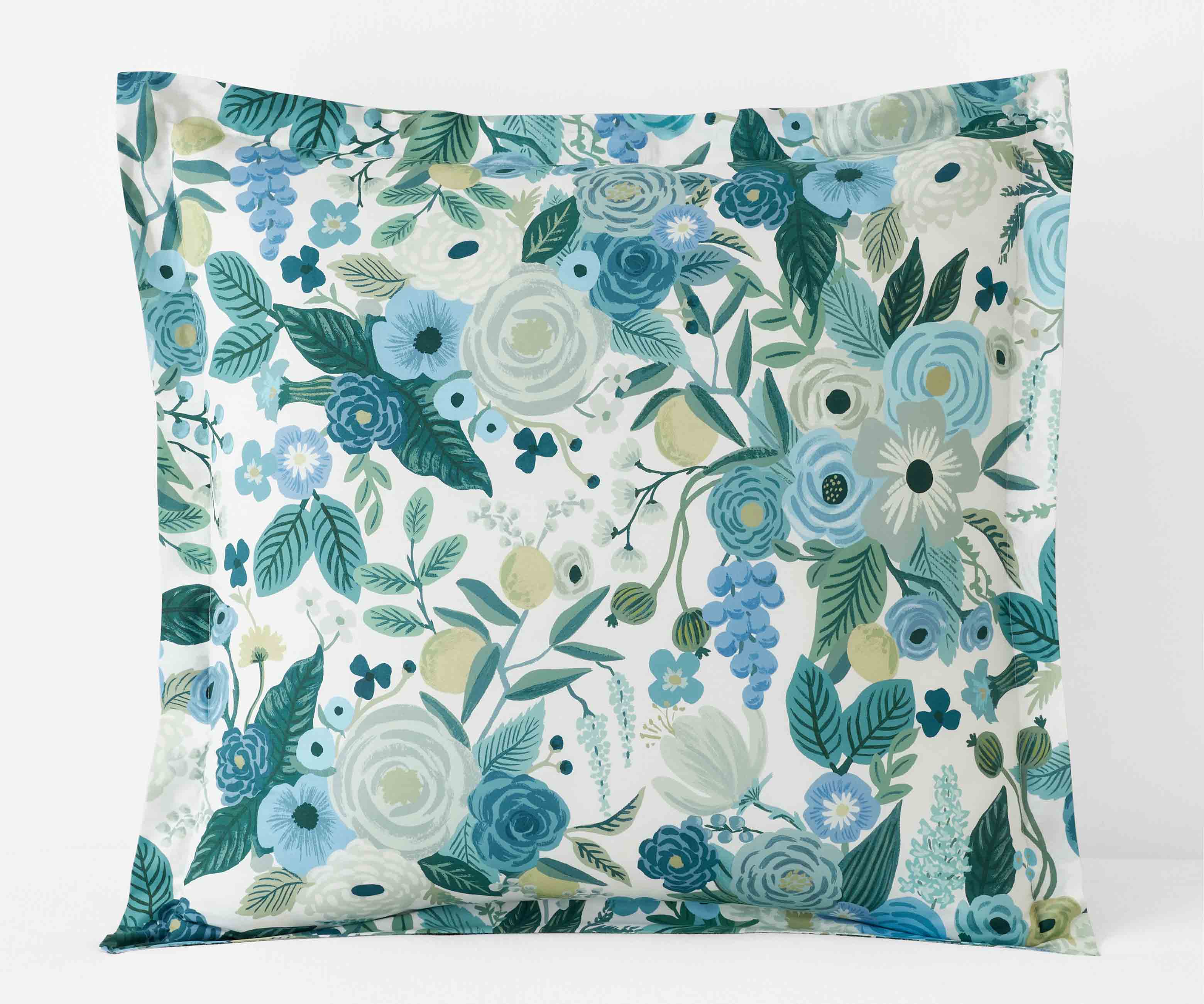 Percale Sham - Garden Party Blue - Image 5