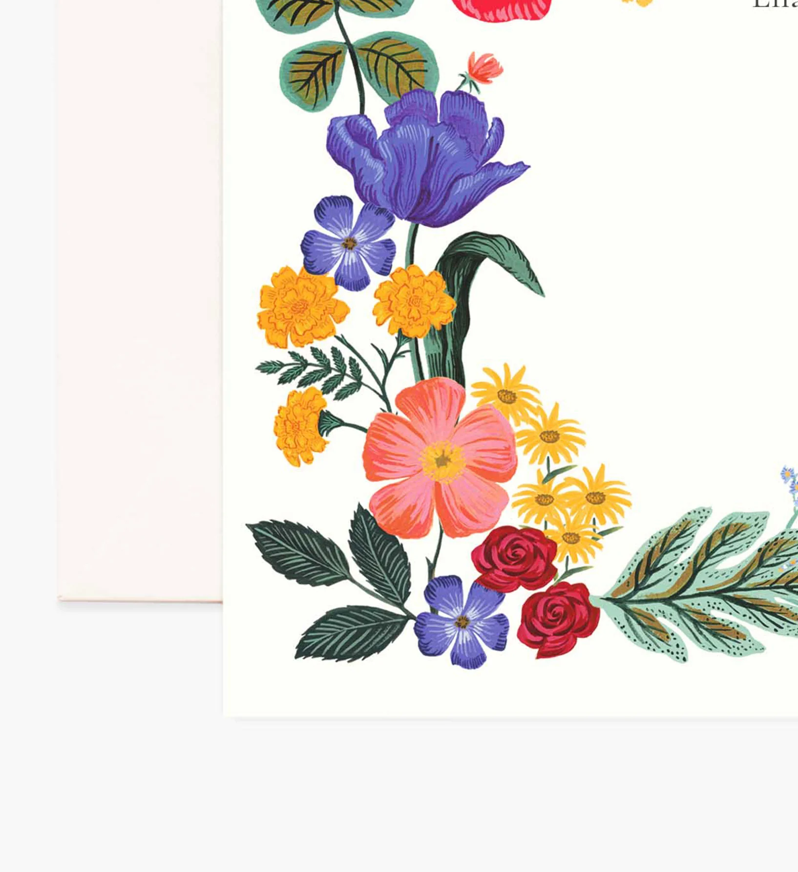 Floral Personalized Stationery  - Blossom - Image 2