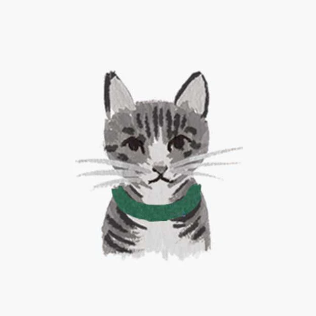 Pets Personalized Stationery - Cat 5 - Image 2