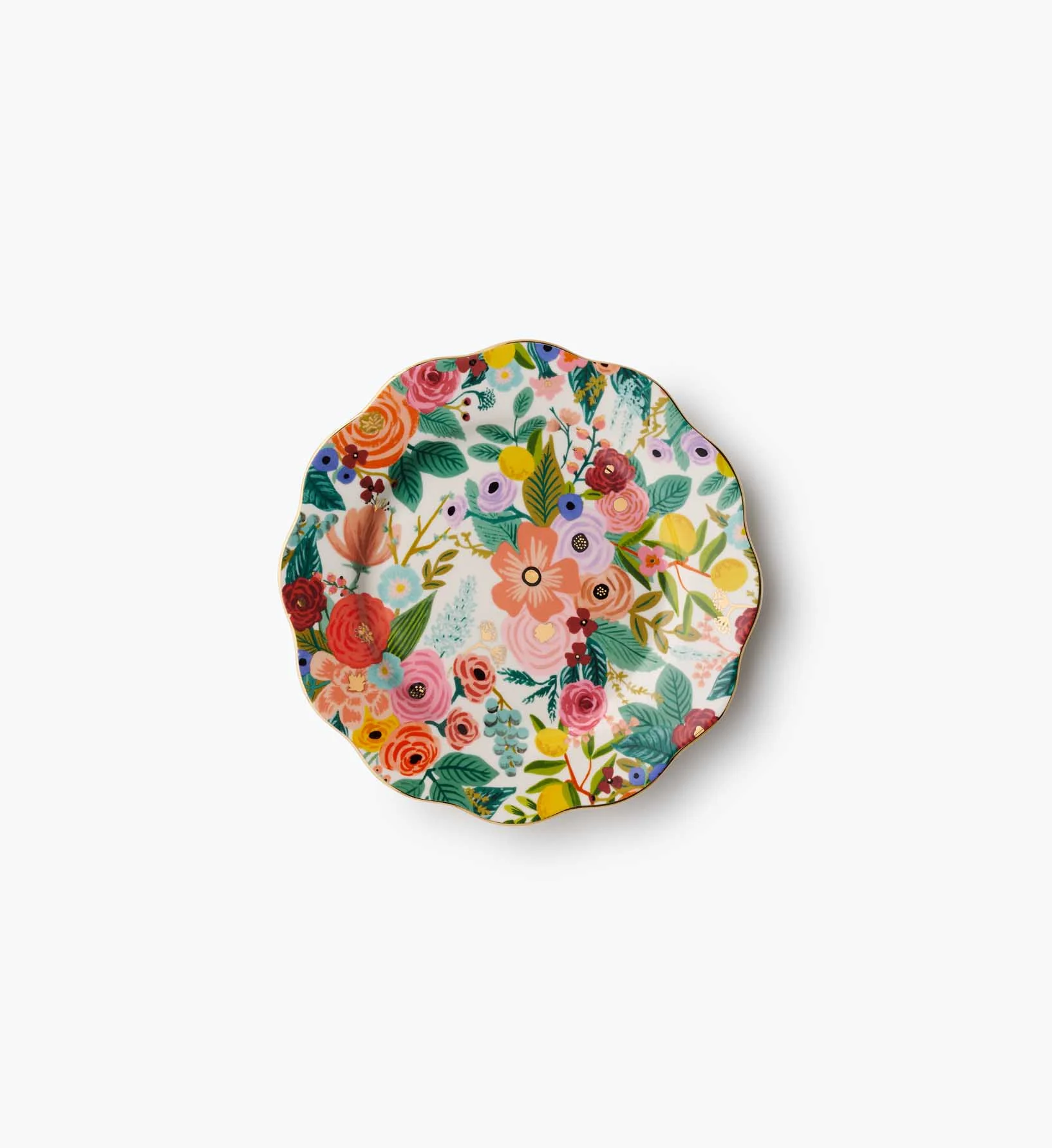Porcelain Dessert Plate Set - Garden Party - Image 5
