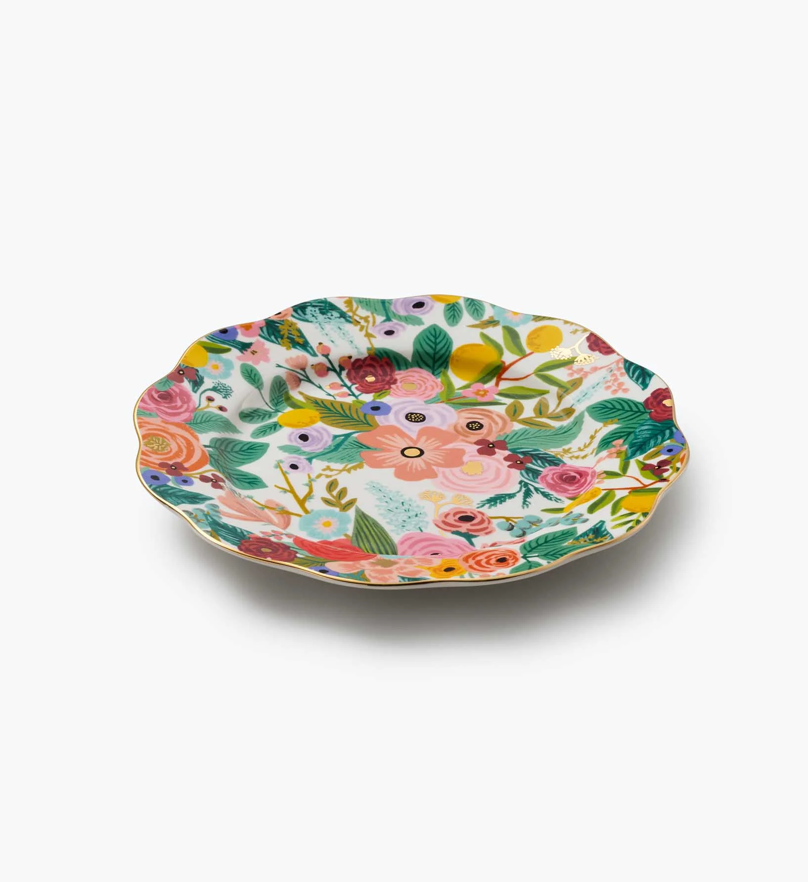 Porcelain Dessert Plate Set - Garden Party - Image 6