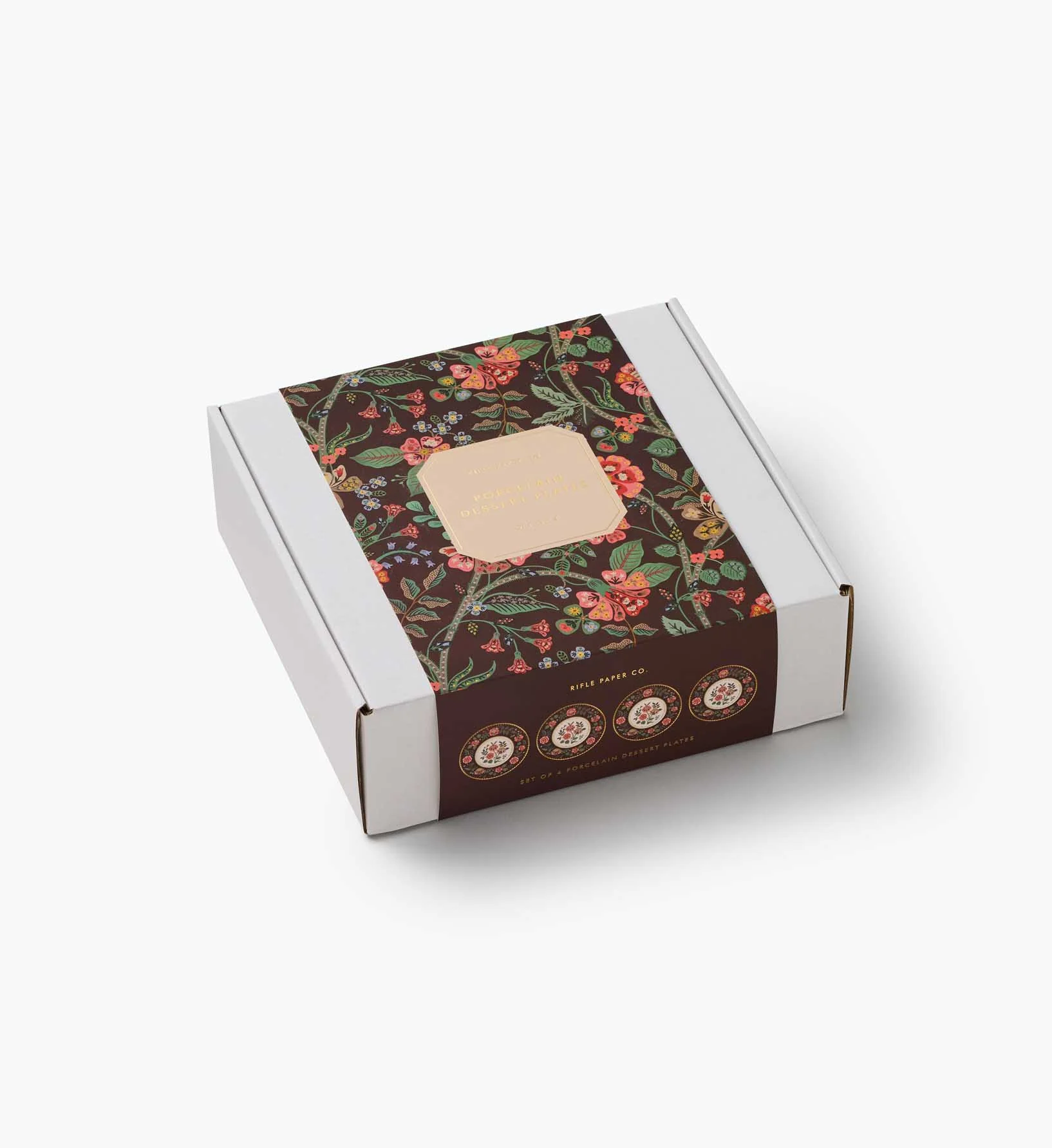 Porcelain Dessert Plate Set - Gracie - Image 6