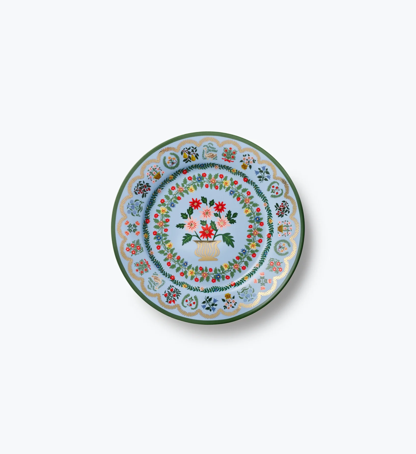 Porcelain Dessert Plate Set - Rosette - Image 10