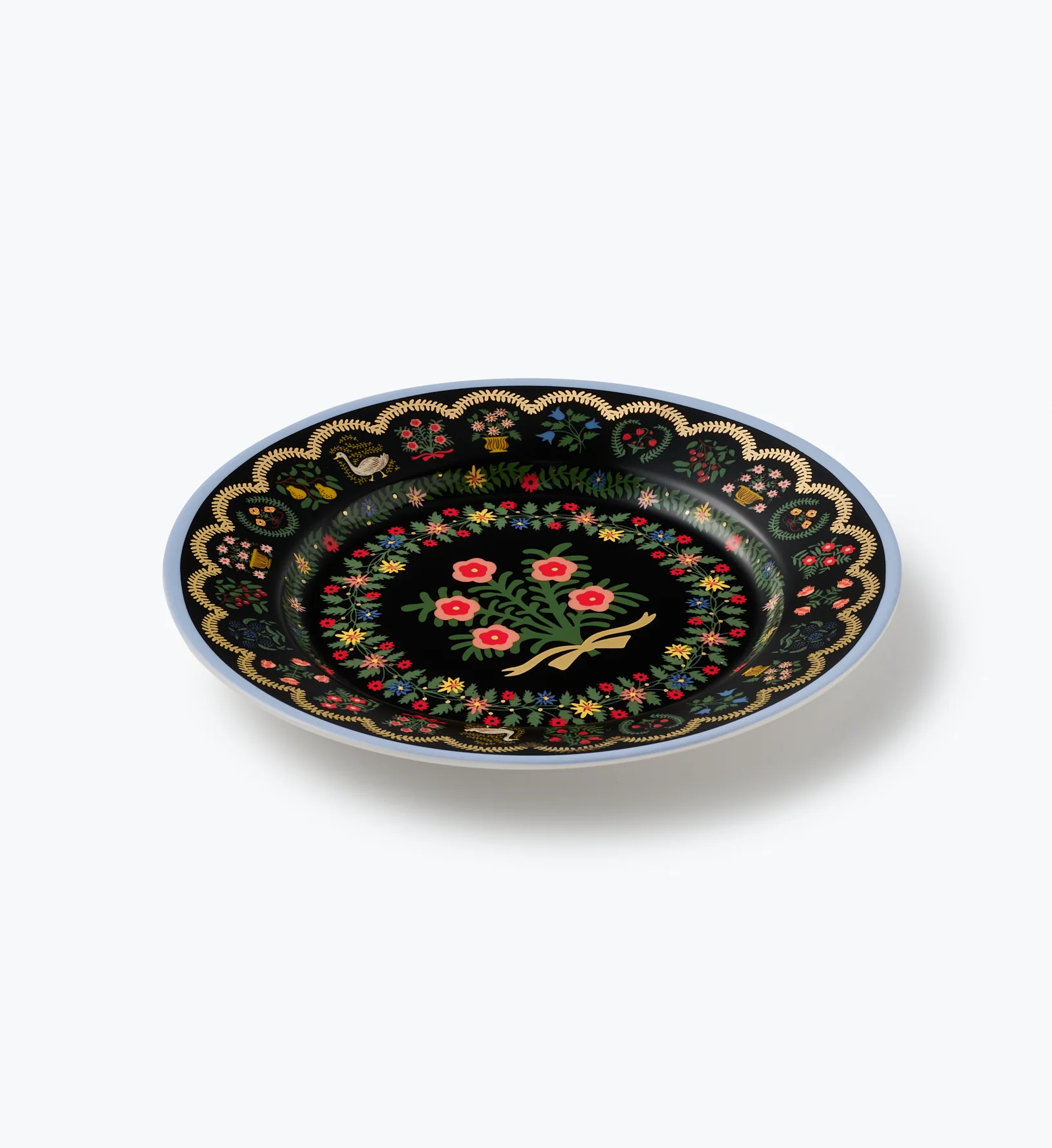 Porcelain Dessert Plate Set - Rosette - Image 13