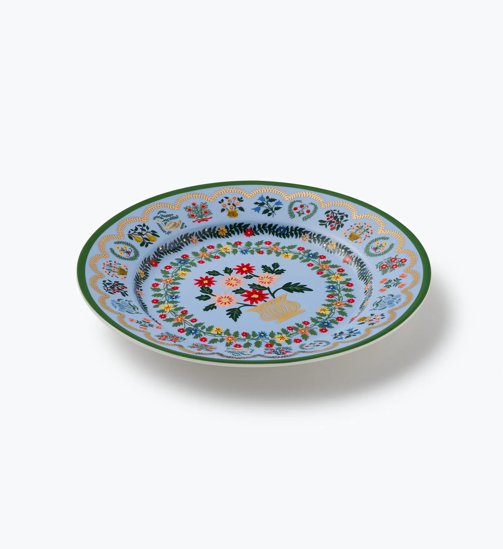 Porcelain Dessert Plate Set - Rosette - Image 14