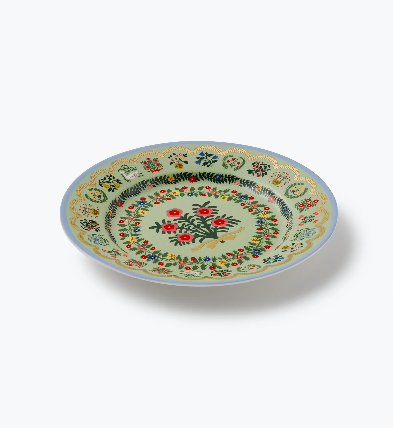 Porcelain Dessert Plate Set - Rosette - Image 15