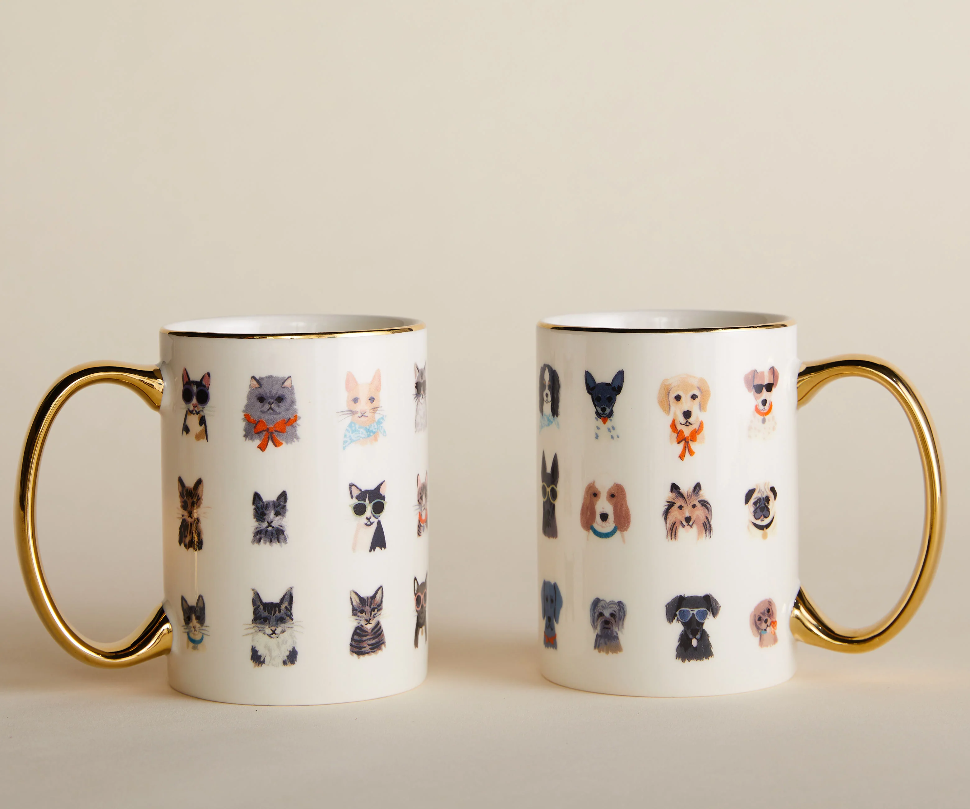 Porcelain Mug - Cool Cats - Image 4