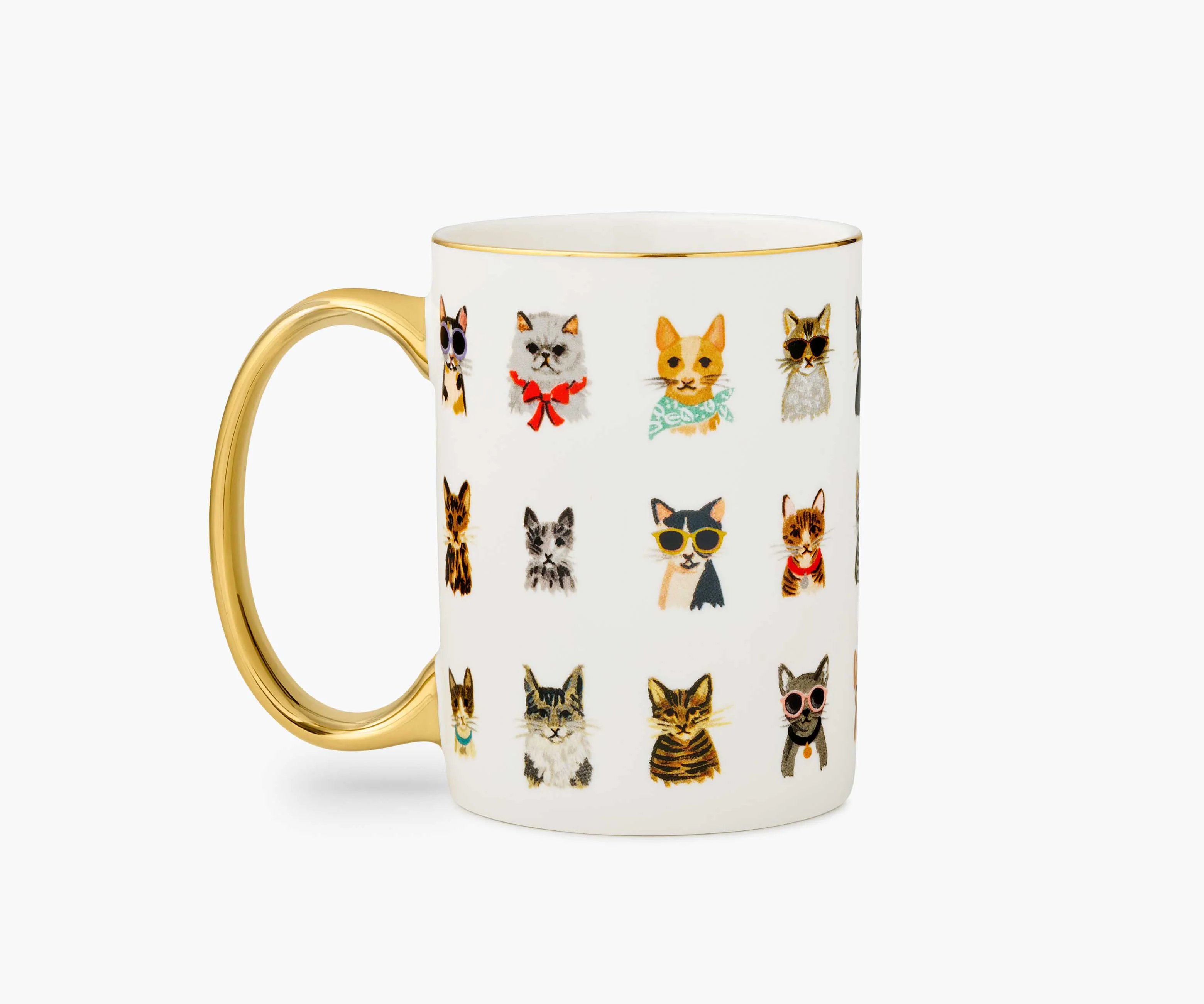 Porcelain Mug - Cool Cats - Image 5