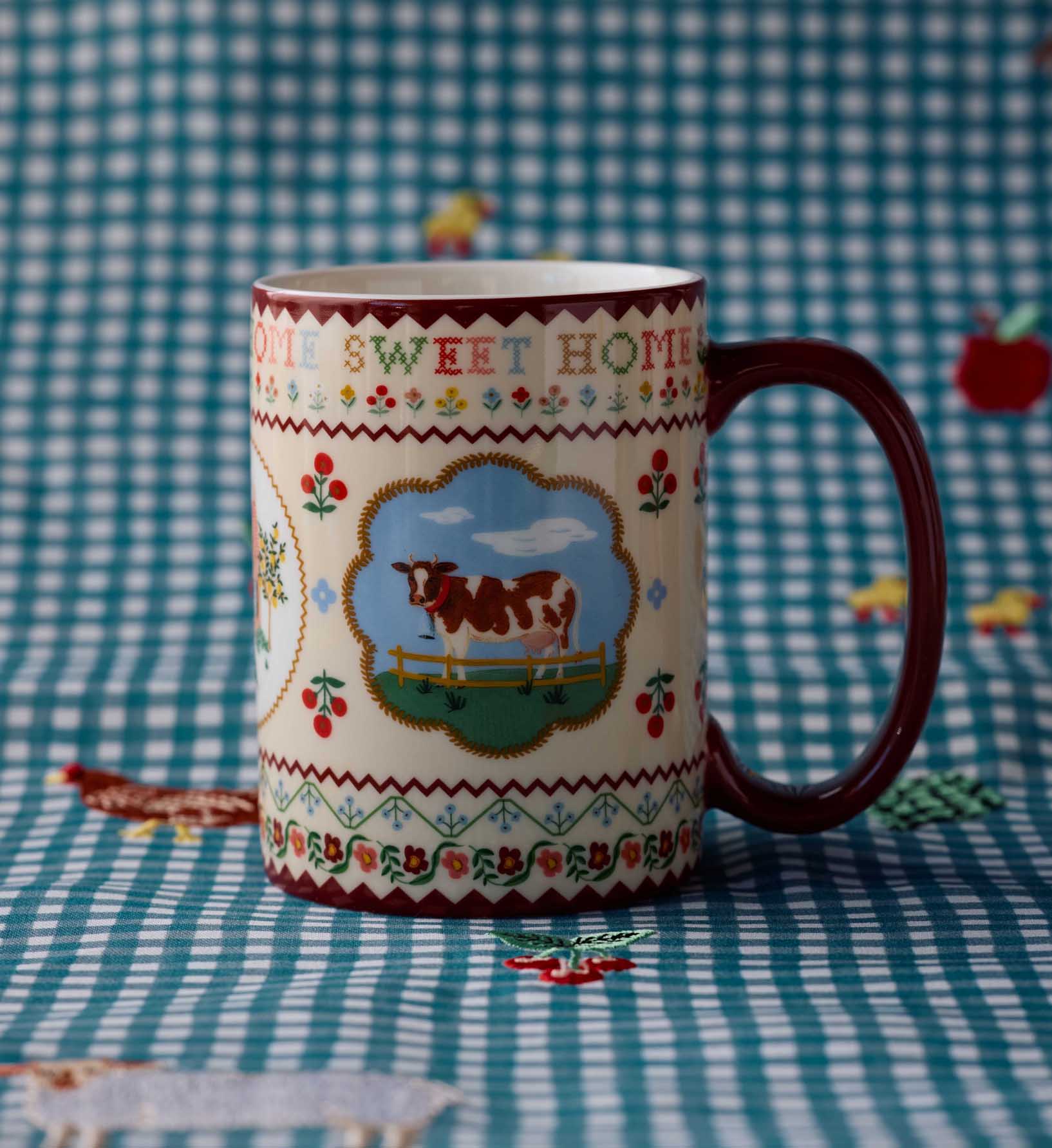 Porcelain Mug - Home Sweet Home - Image 3
