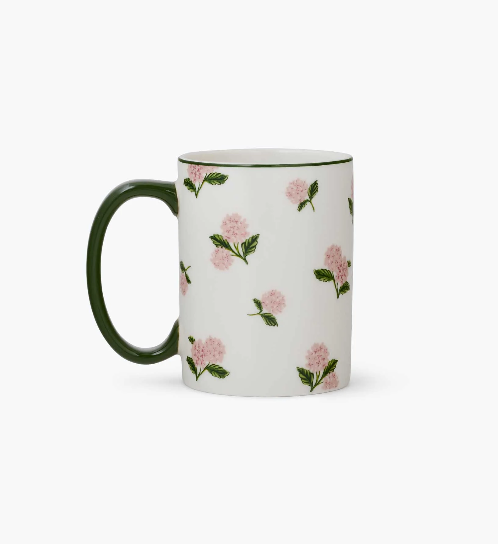 Porcelain Mug - Pink Hydrangea - Image 4