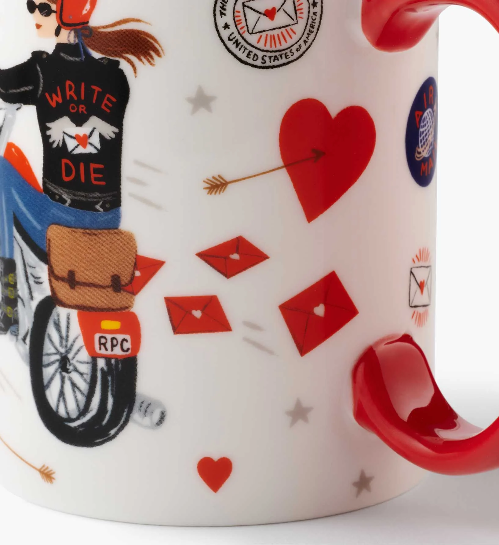 Porcelain Mug - Write or Die - Image 4