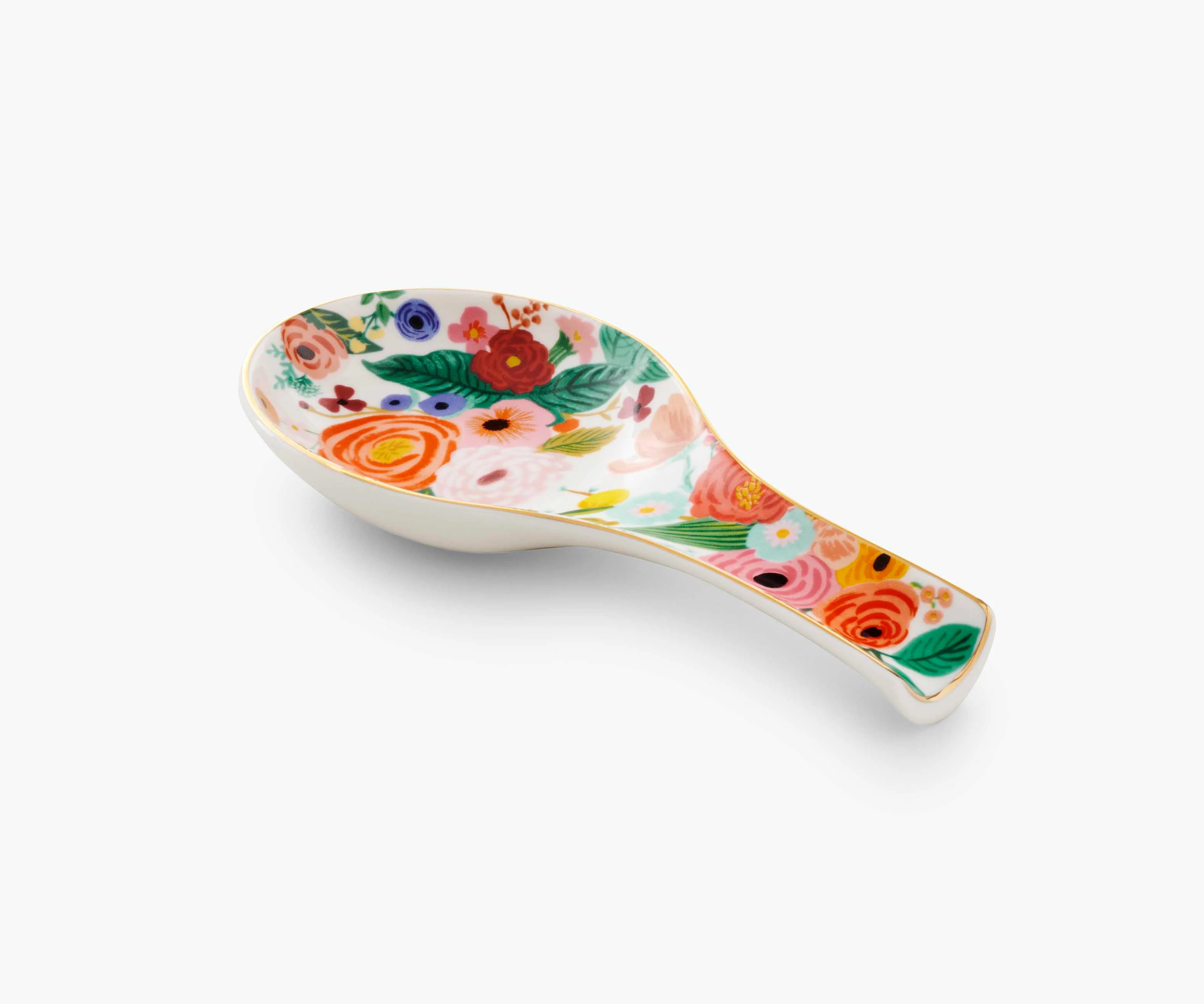 Porcelain Spoon Rest - Garden Party - Image 3
