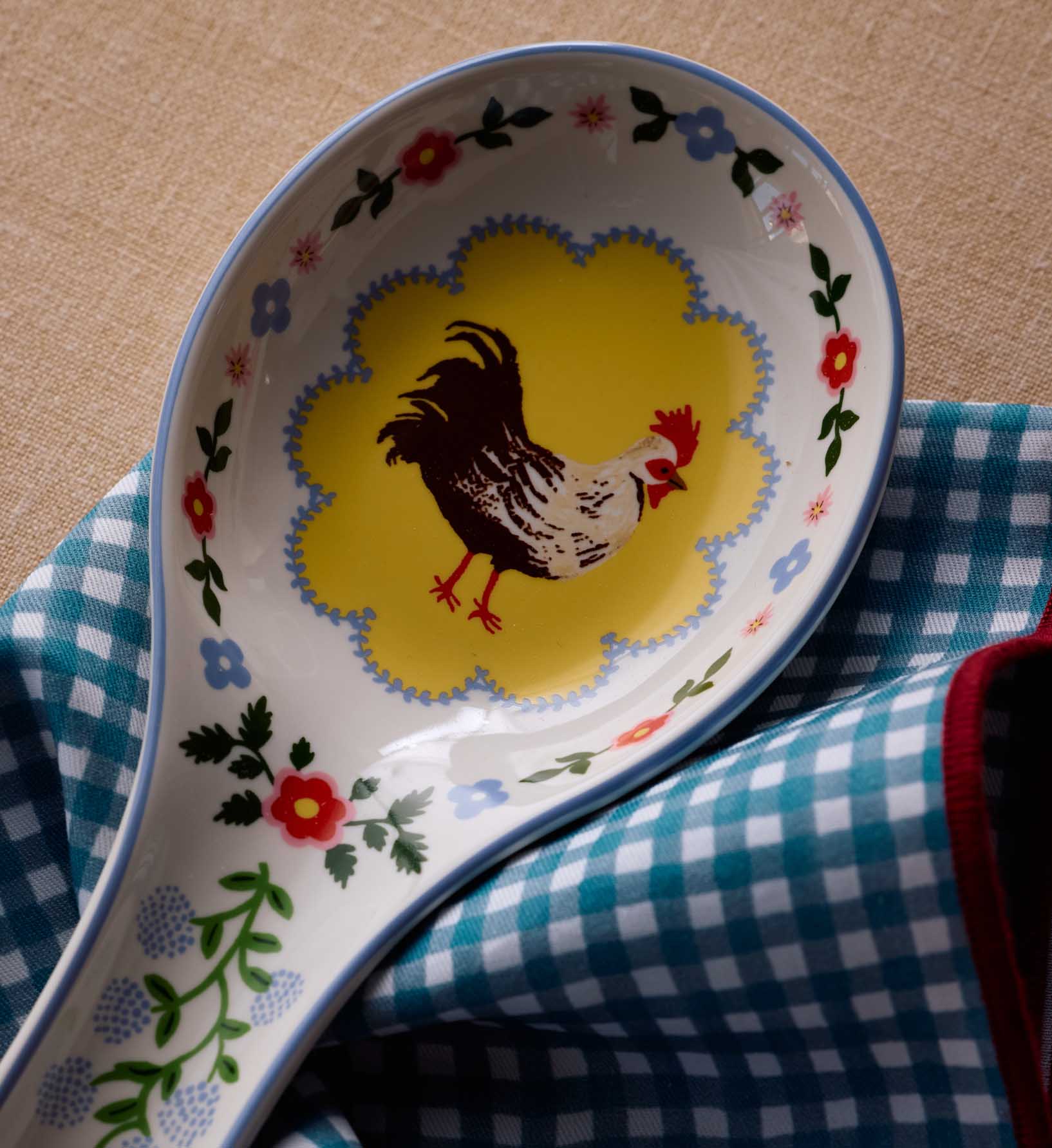 Porcelain Spoon Rest - Home Sweet Home - Image 2