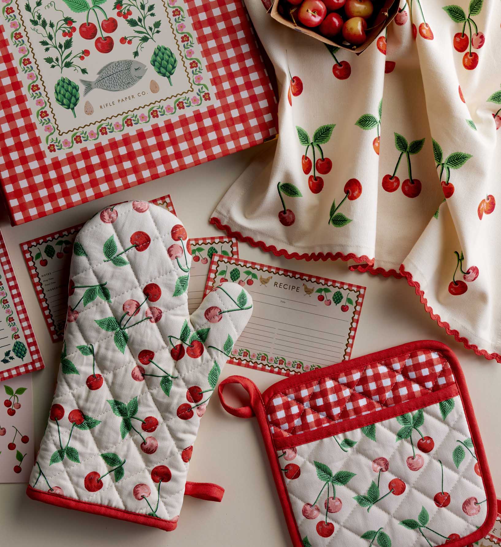 Pot Holder - Cherries - Image 2