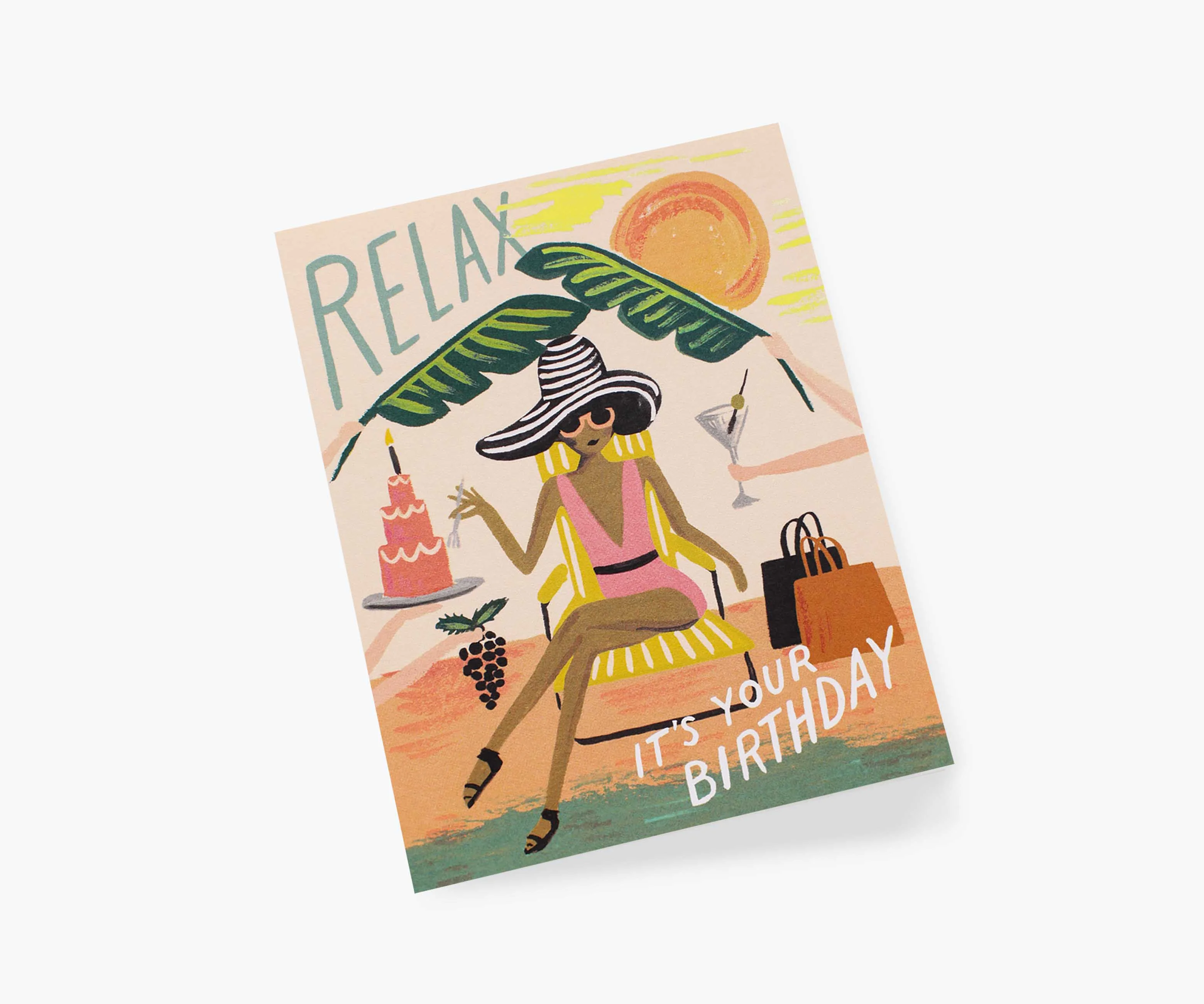 Relax Birthday Card - Single Card - Image 2