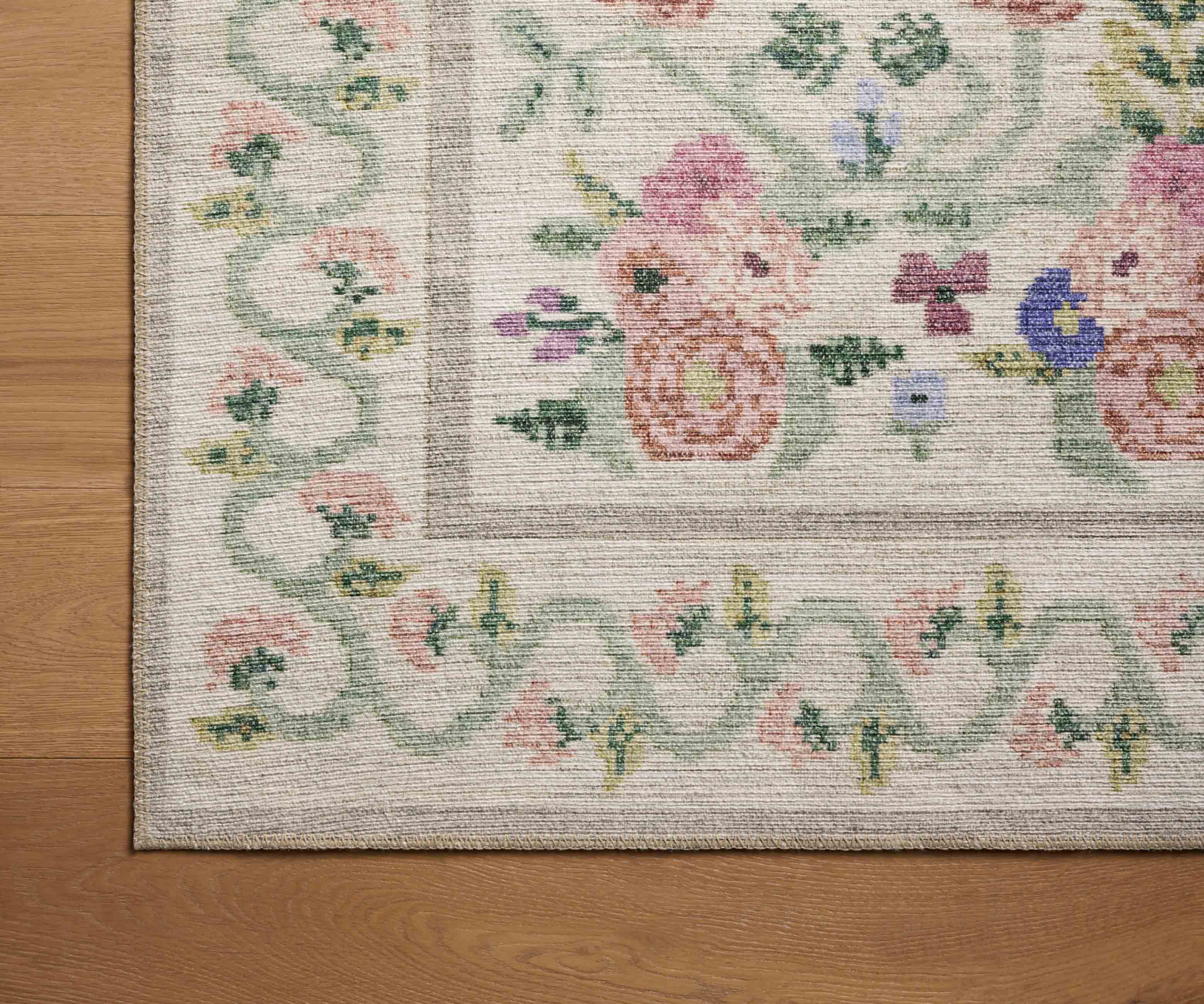Rosa Power Loomed Rug - Ivory - Image 6
